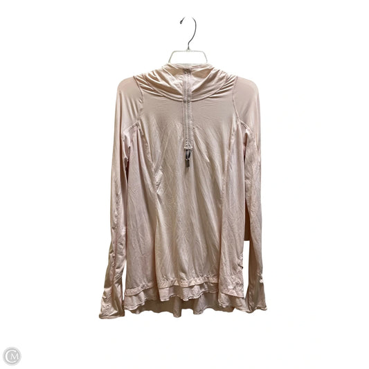 Athletic Jacket By Lululemon In Pink, Size: 10