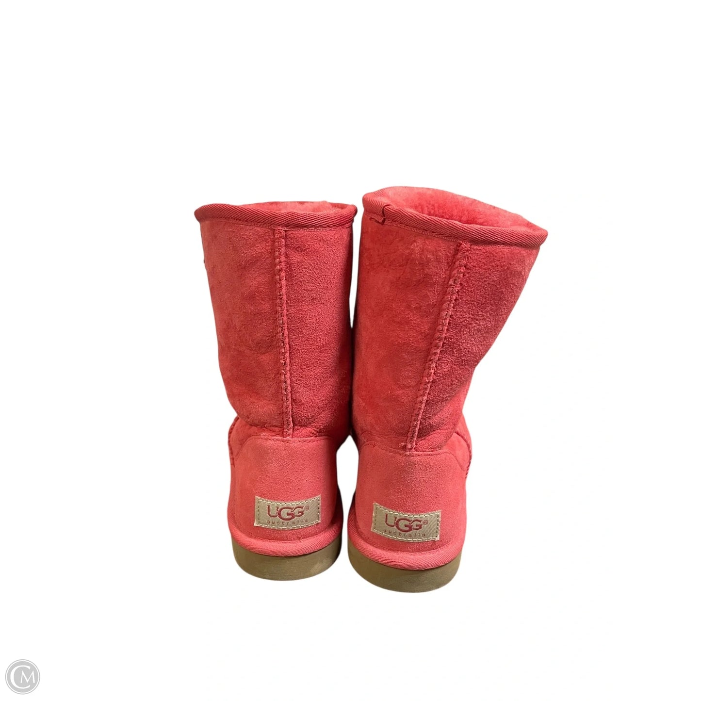 Boots Designer By Ugg In Pink, Size: 6