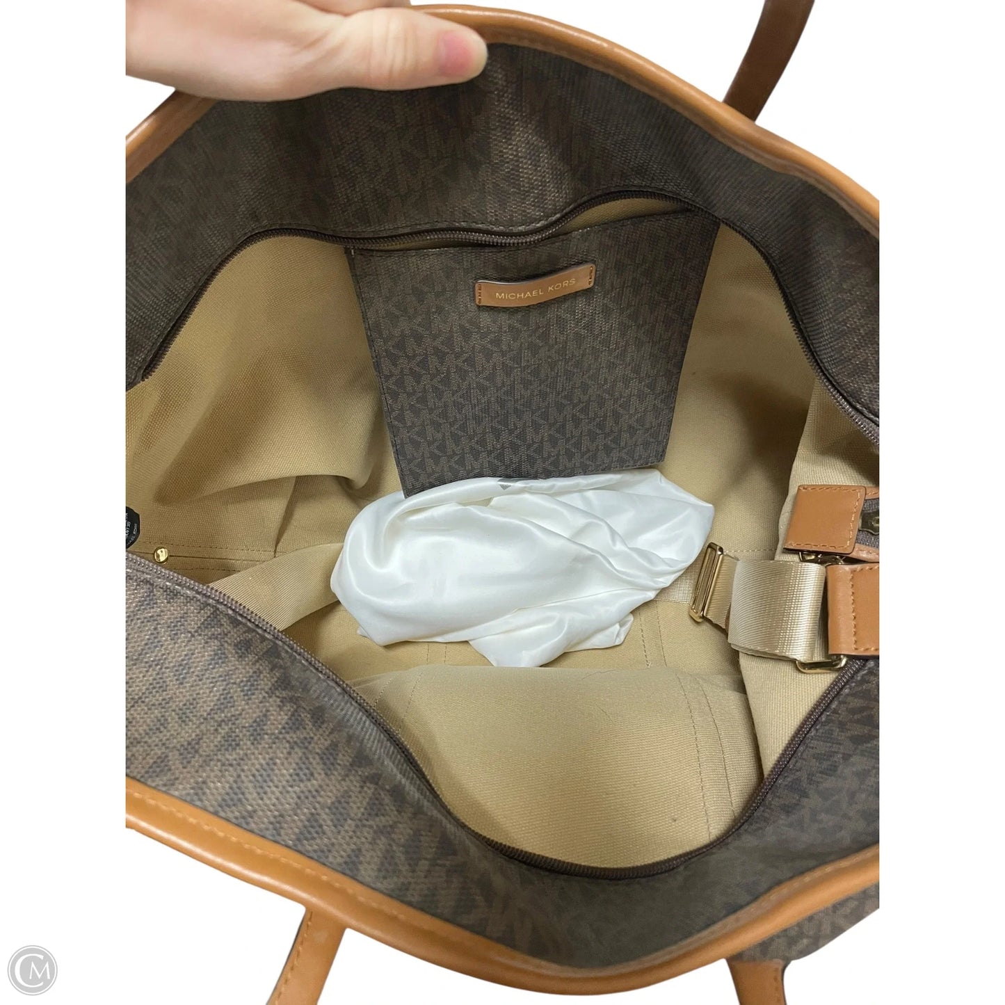 Handbag Designer By Michael Kors, Size: Large