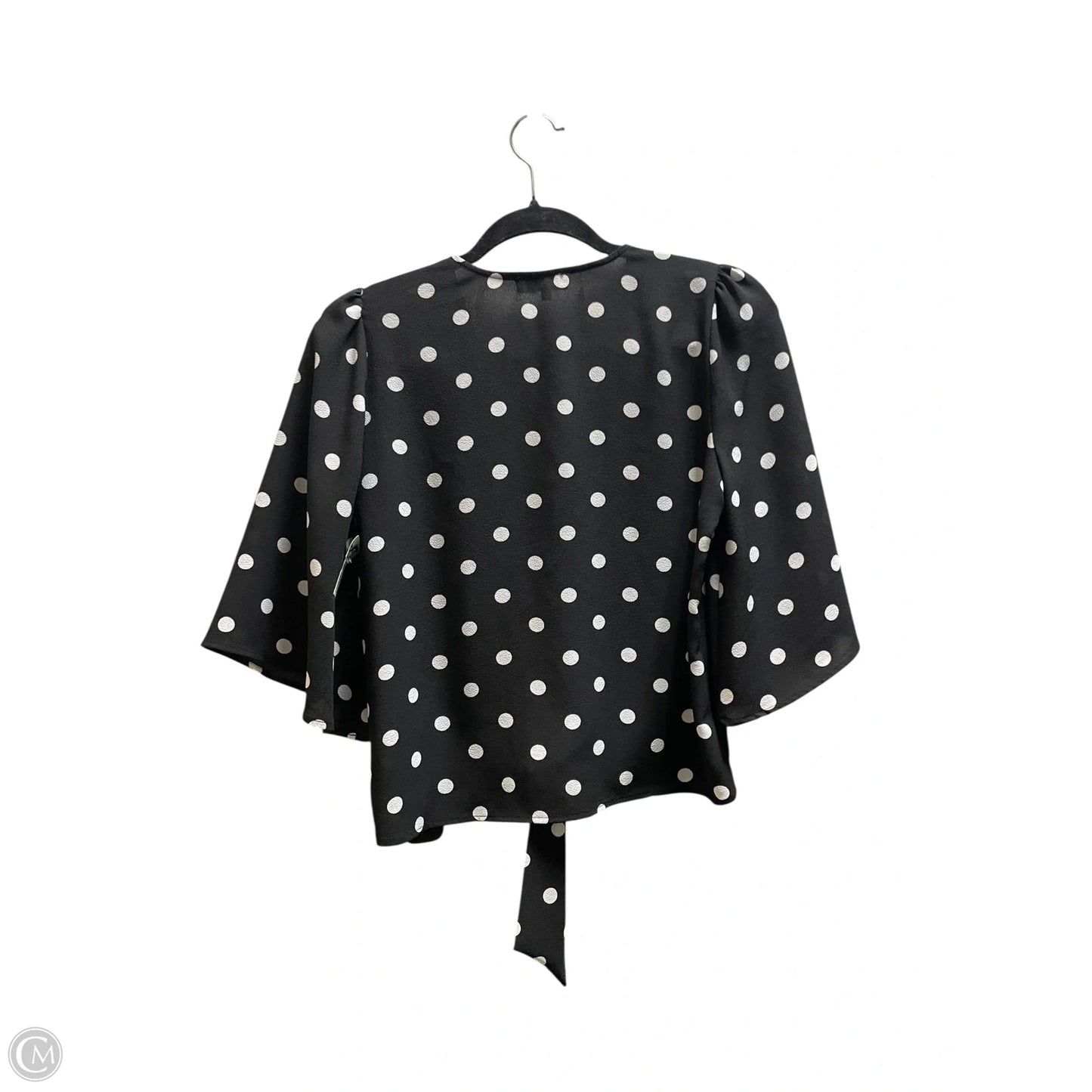 Top Short Sleeve By 1.state In Polkadot Pattern, Size: S
