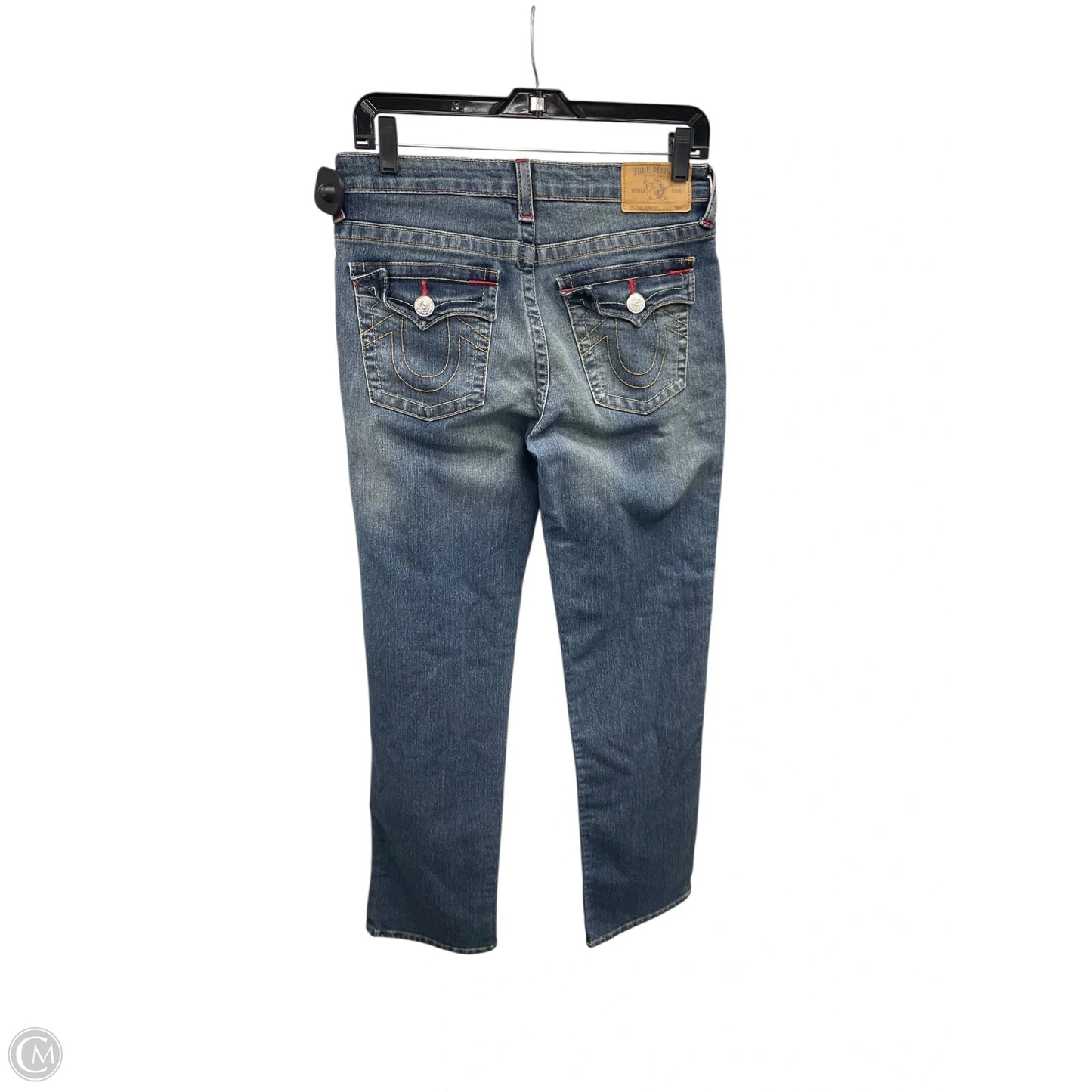 Jeans Skinny By True Religion In Blue Denim, Size: 4