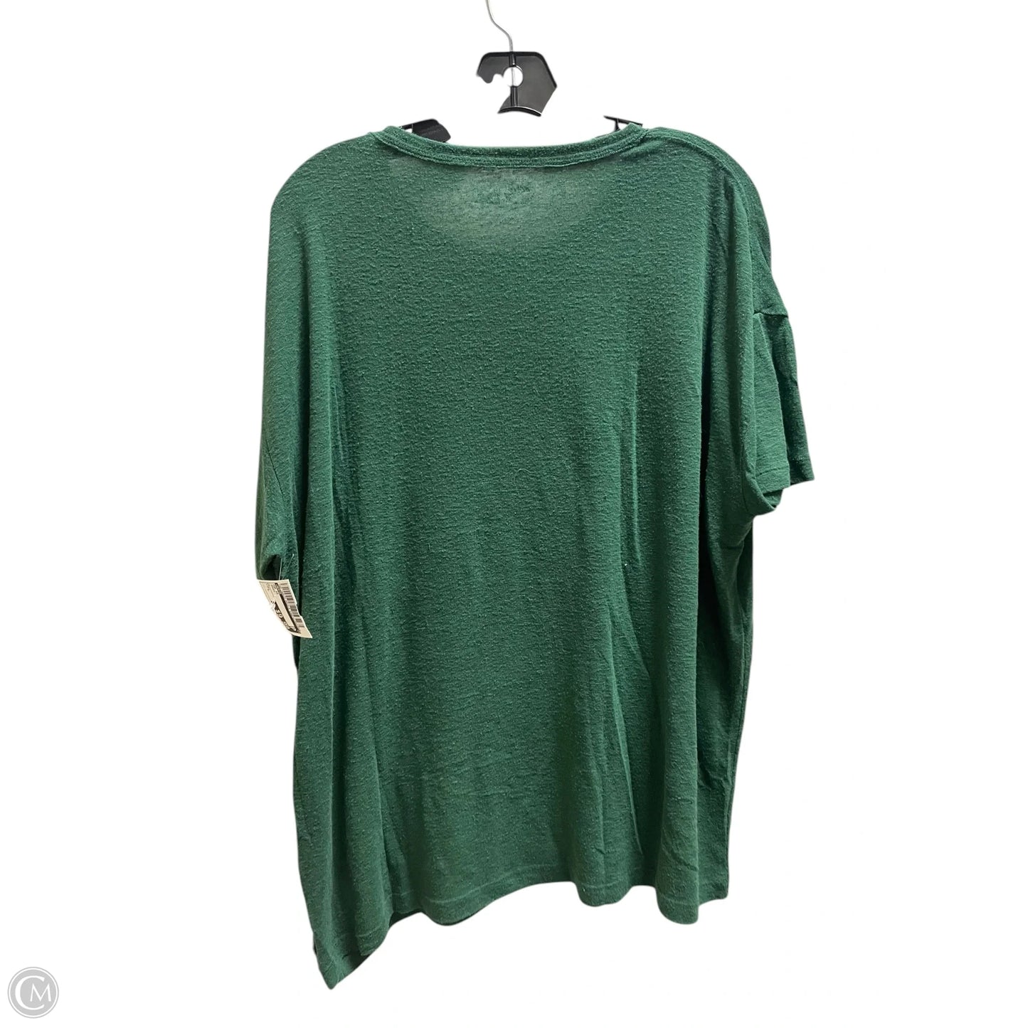 Top Short Sleeve By Aerie In Green, Size: L