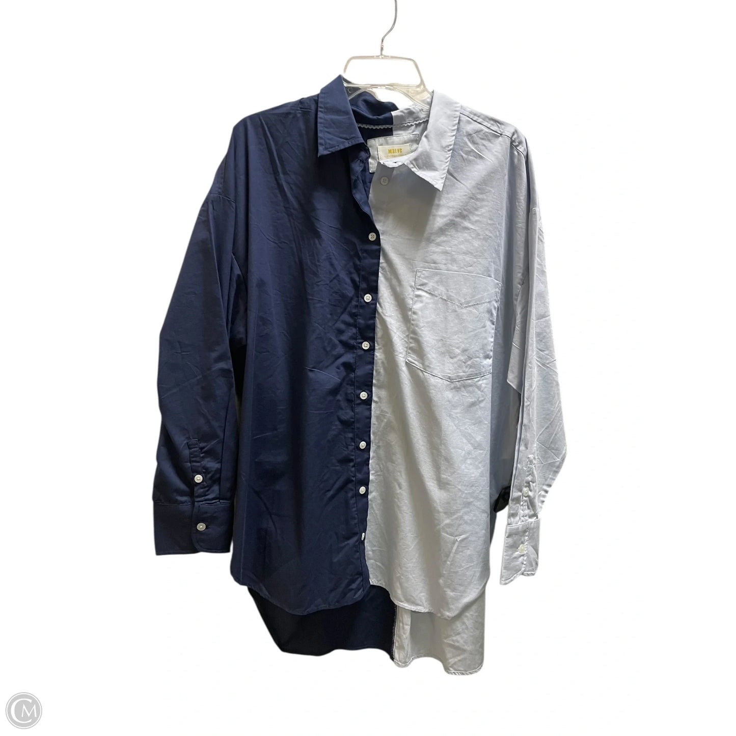 Top Long Sleeve By Maeve In Blue, Size: Xl