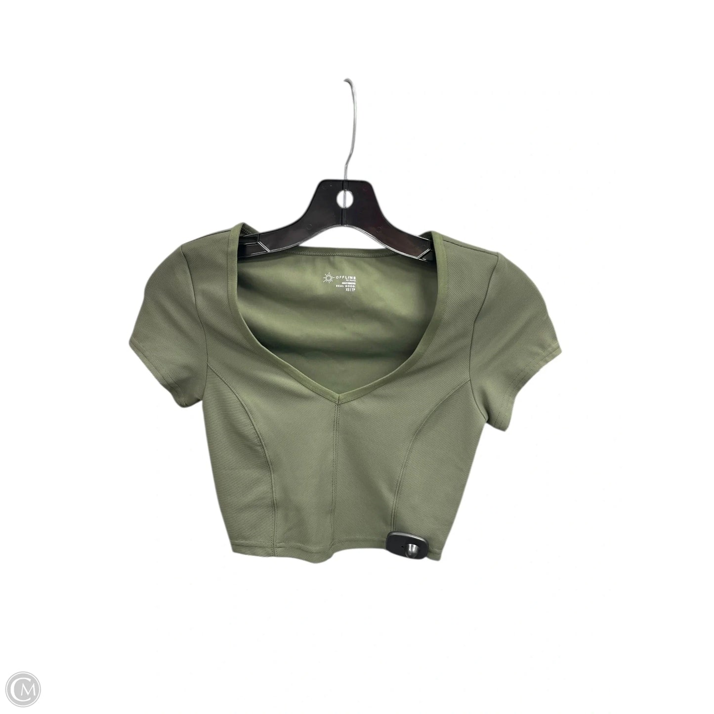 Athletic Leggings By Aerie In Green, Size: S