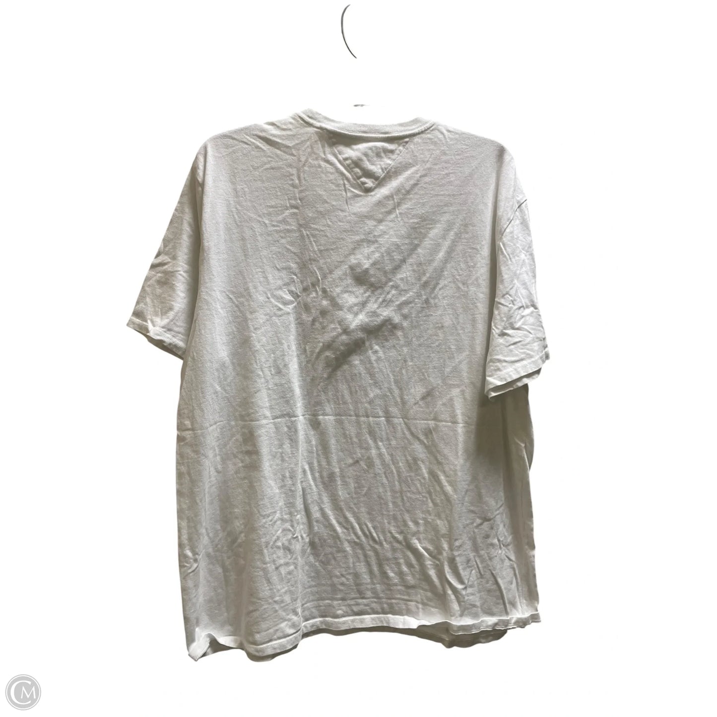 Top Short Sleeve By Tommy Hilfiger In White, Size: Xl