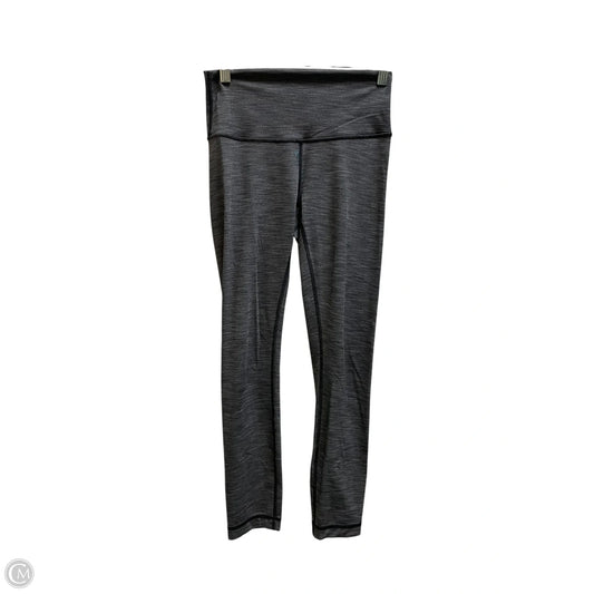 Athletic Leggings By Lululemon In Grey, Size: 4