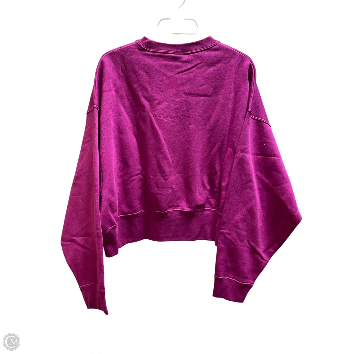Sweatshirt Crewneck By Nike Apparel In Purple, Size: Xs