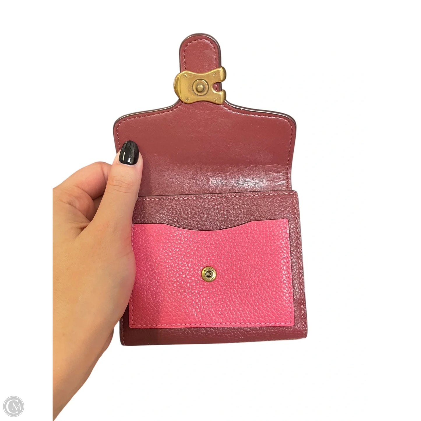 Wallet Designer By Coach, Size: Small