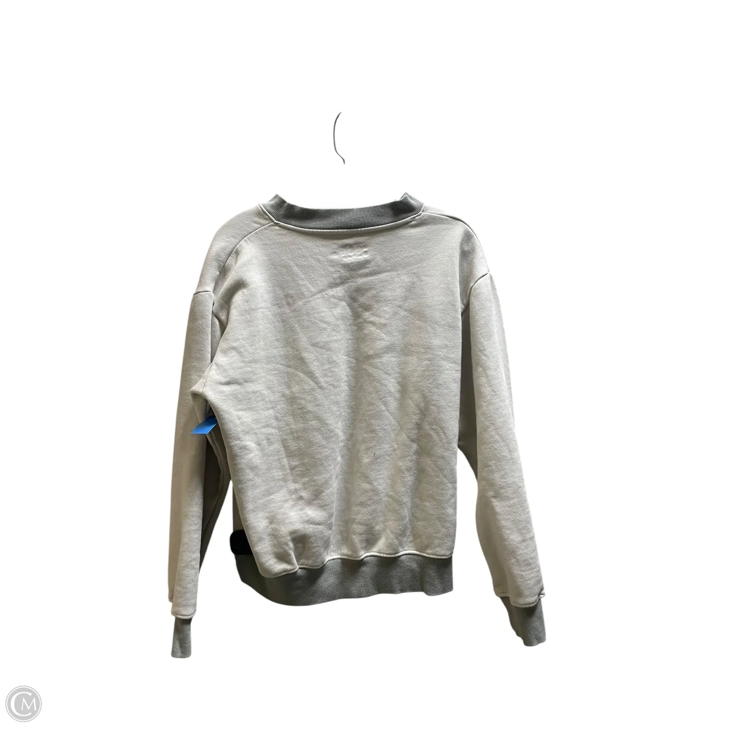 Sweatshirt Crewneck By Clothes Mentor In Beige, Size: M