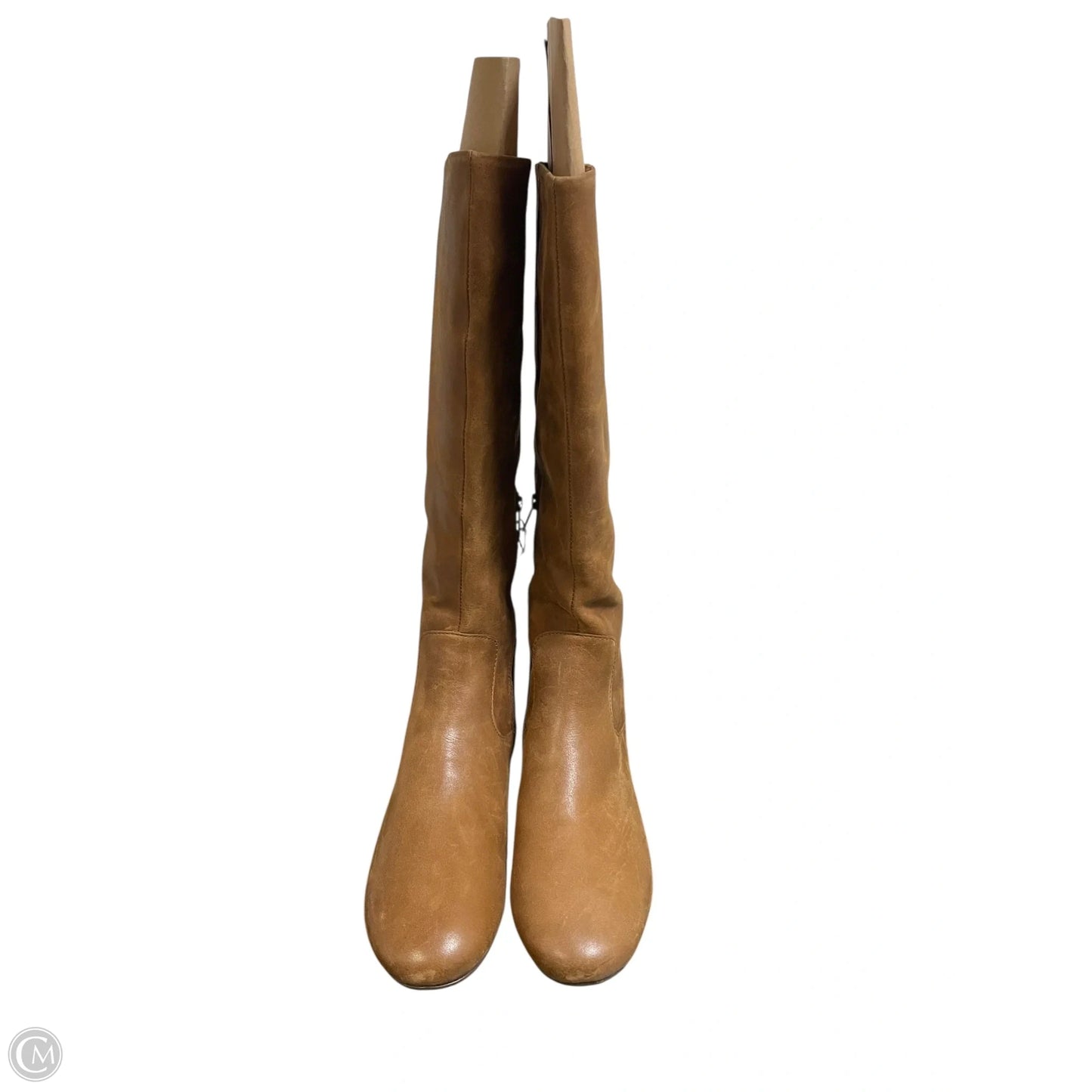 Boots Knee Flats By Born In Brown, Size: 11