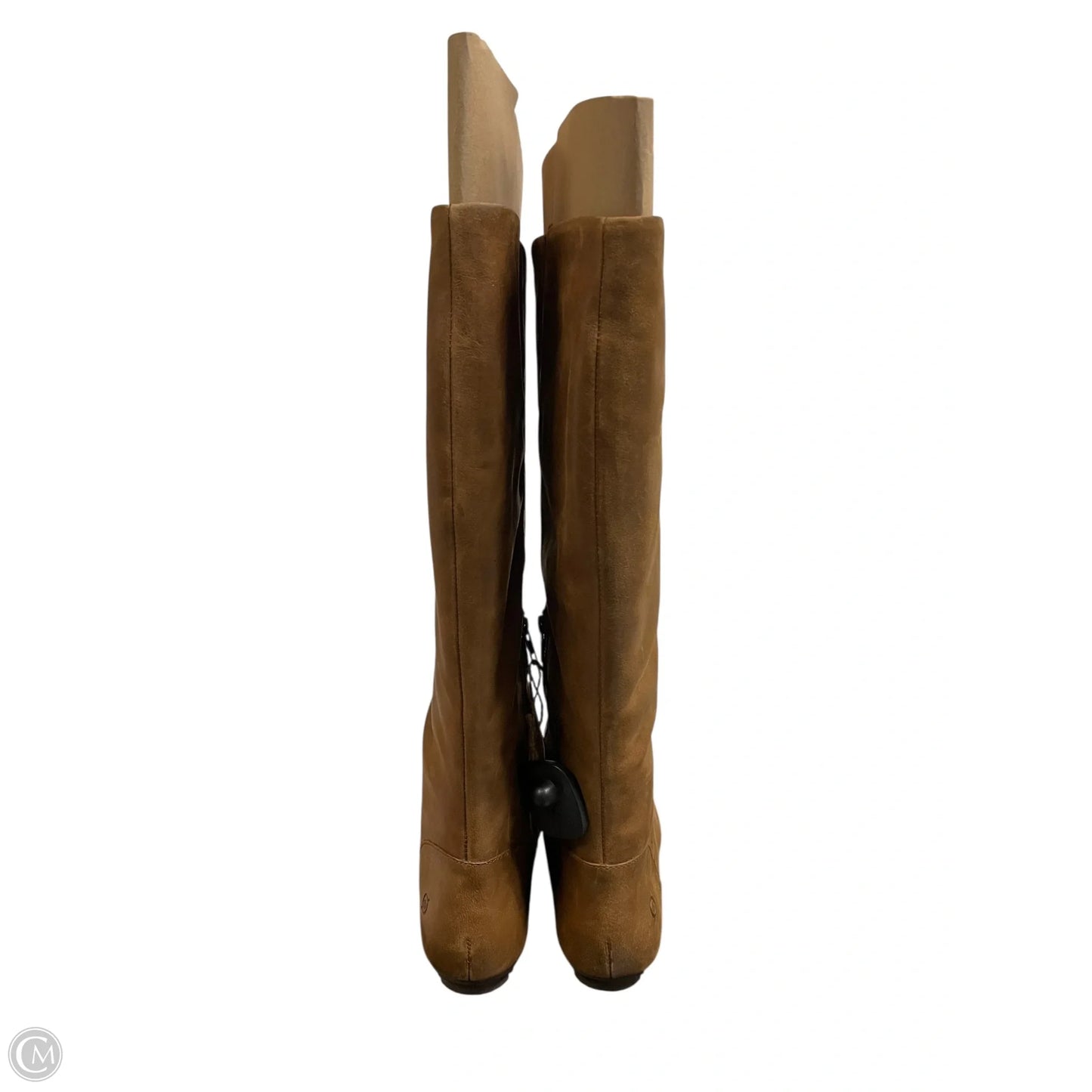 Boots Knee Flats By Born In Brown, Size: 11