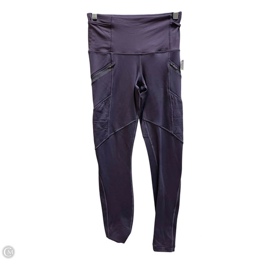Athletic Leggings By Lululemon In Purple, Size: 4