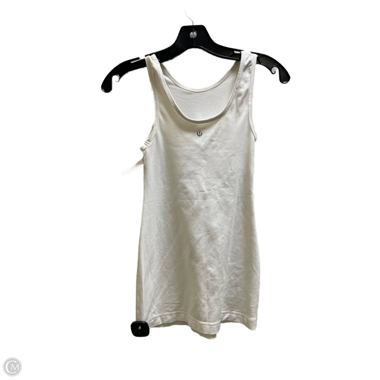 Athletic Tank Top By Lululemon In White, Size: 4