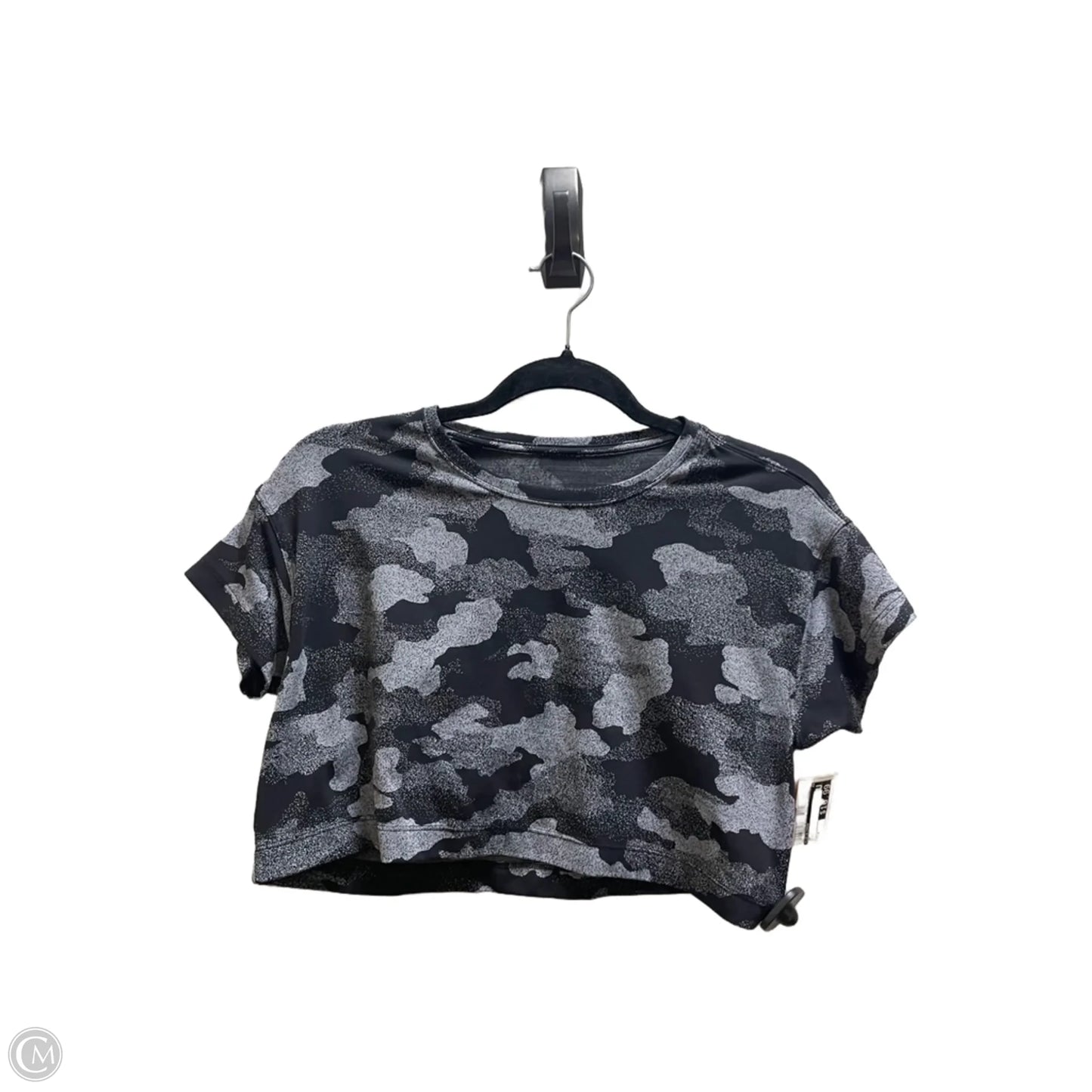 Top Short Sleeve By Lululemon In Black, Size: 6