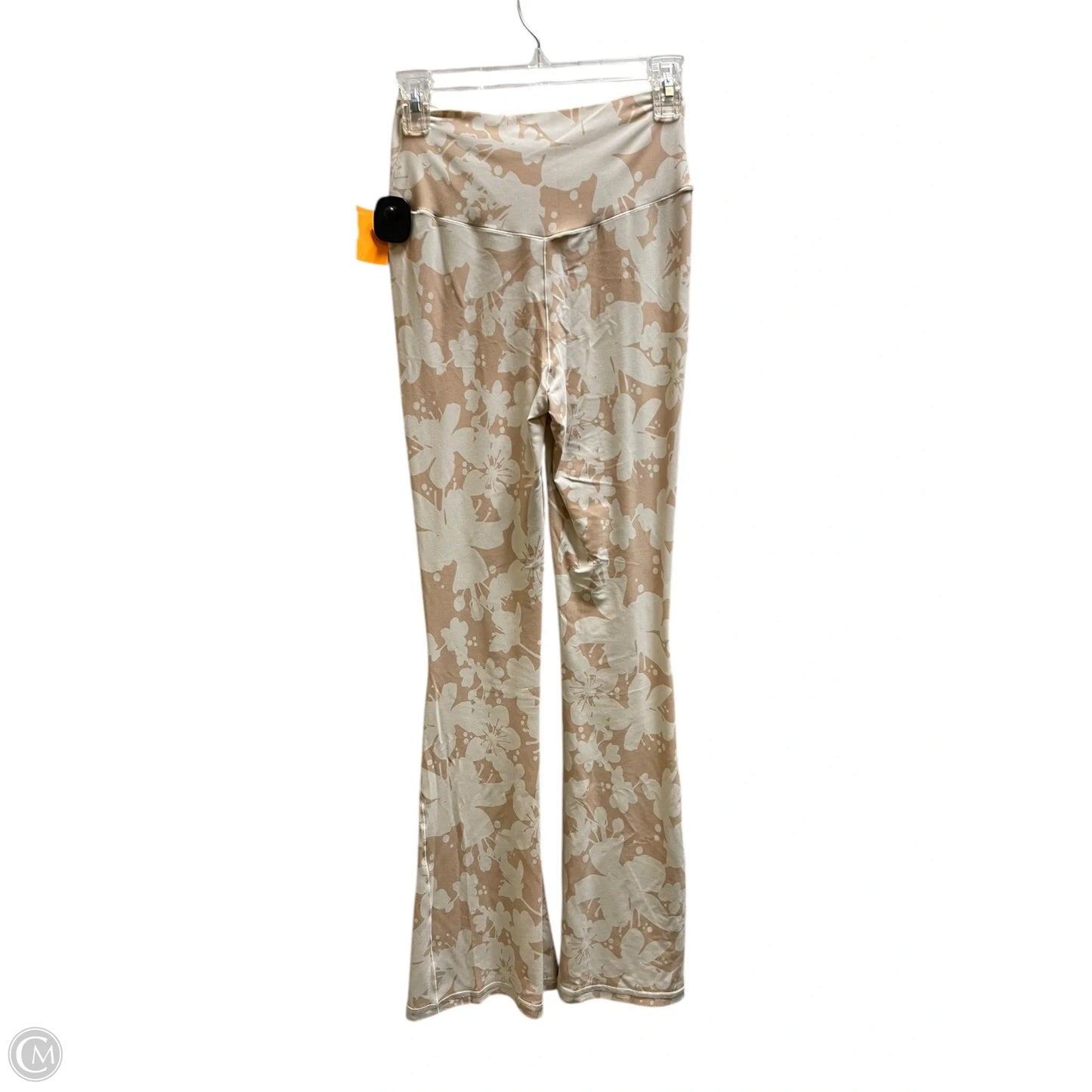 Athletic Leggings By Offline In Tan, Size: L