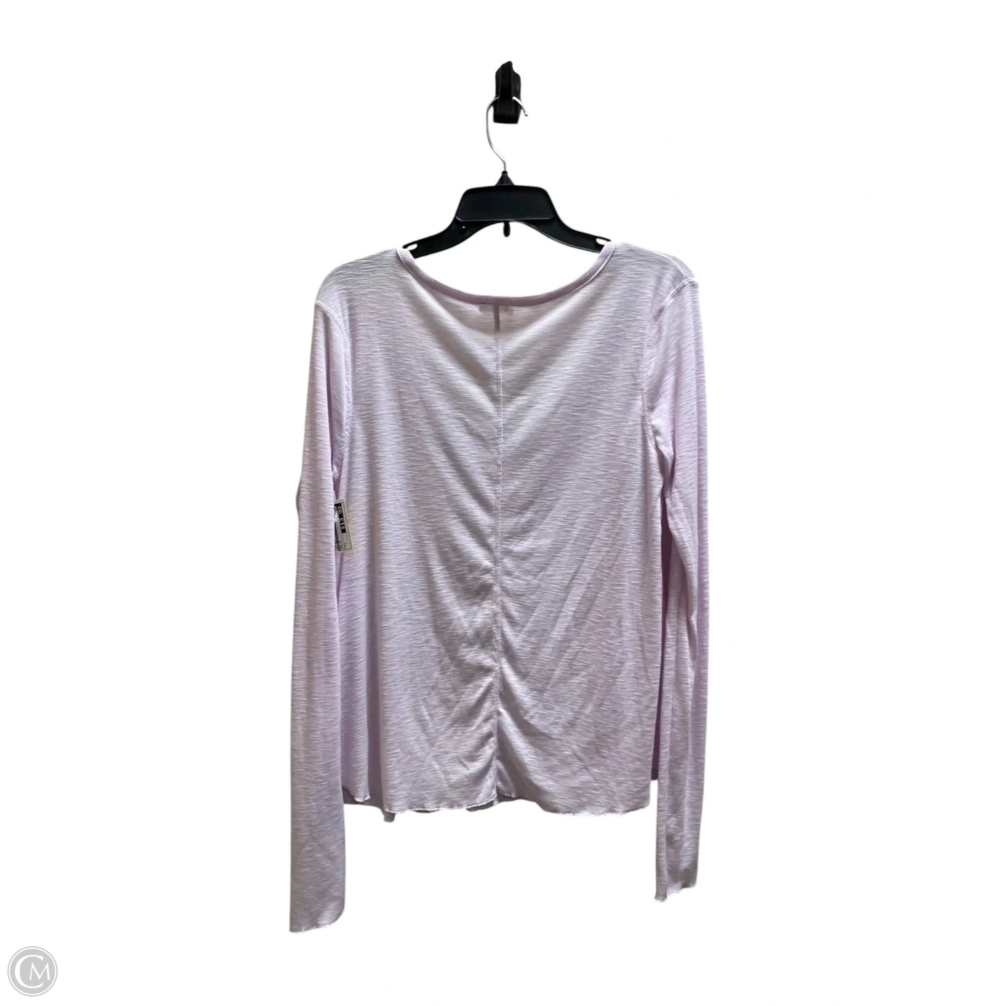 Top Long Sleeve By Free People In Purple, Size: L