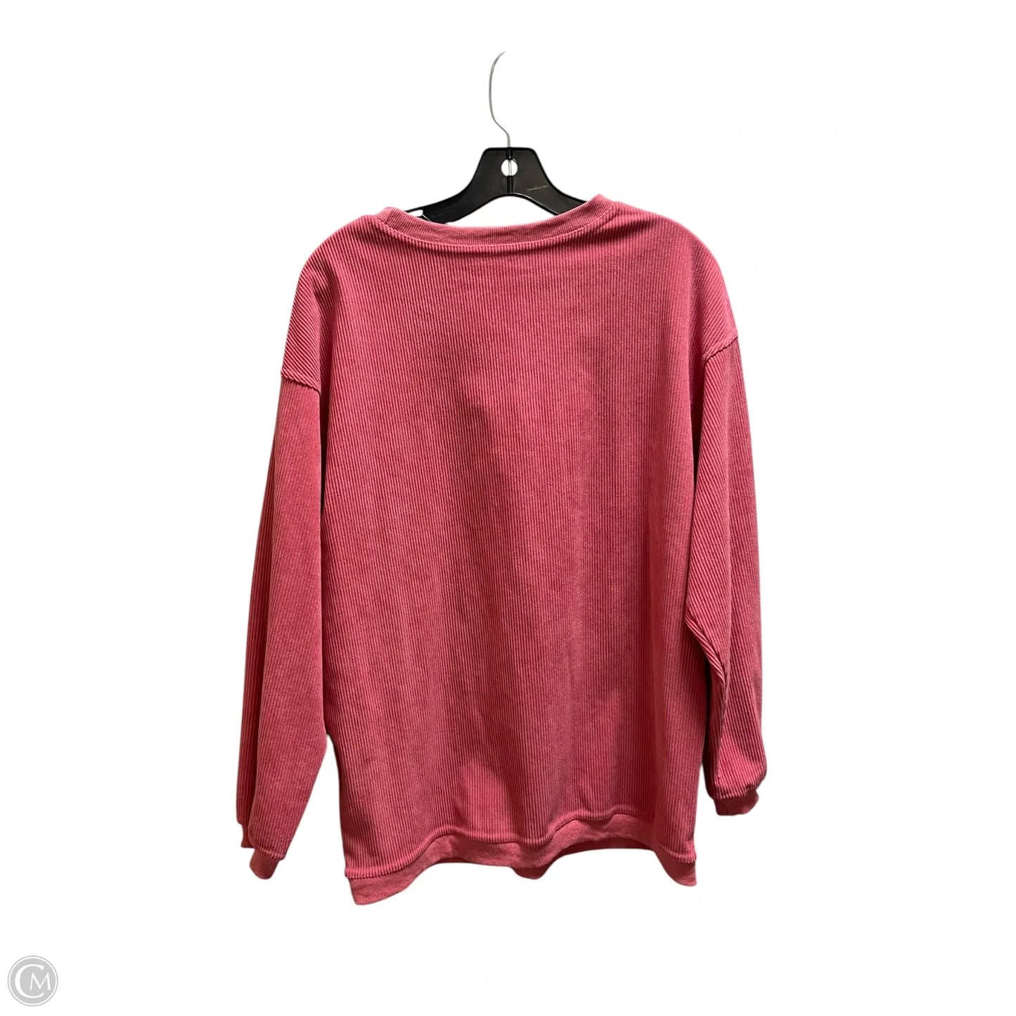 Top Long Sleeve By Clothes Mentor In Pink, Size: S