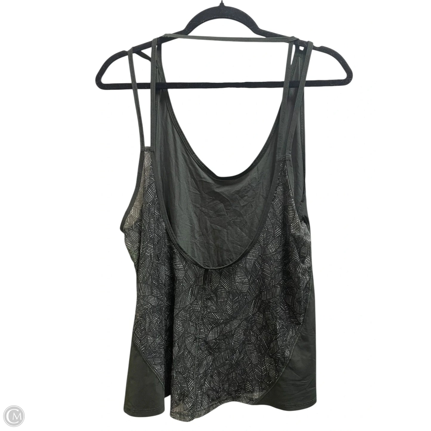 Athletic Tank Top By Lululemon In Green, Size: 8