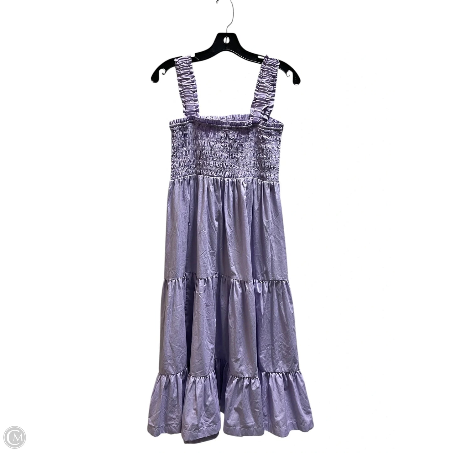 Dress Casual Maxi By Abercrombie And Fitch In Purple, Size: L
