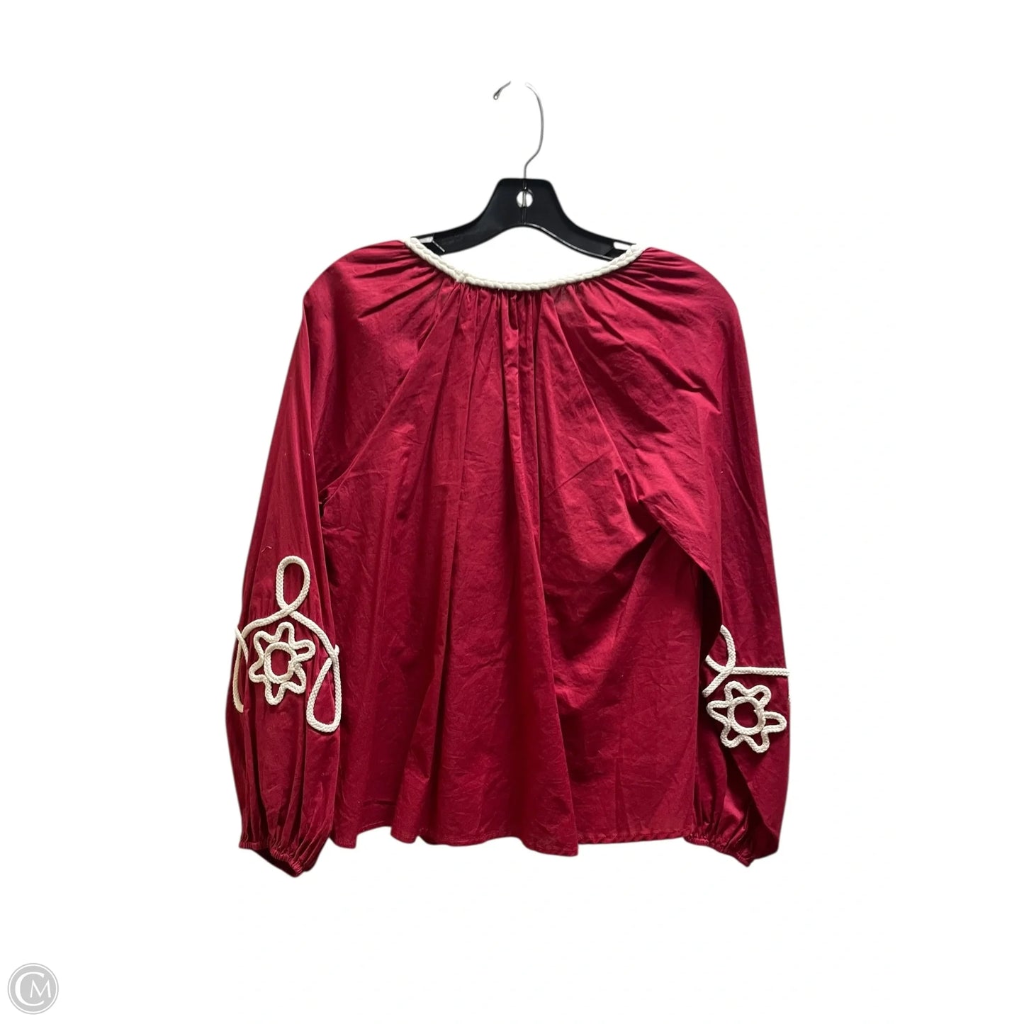 Top Short Sleeve By Strut & Bolt In Red, Size: S