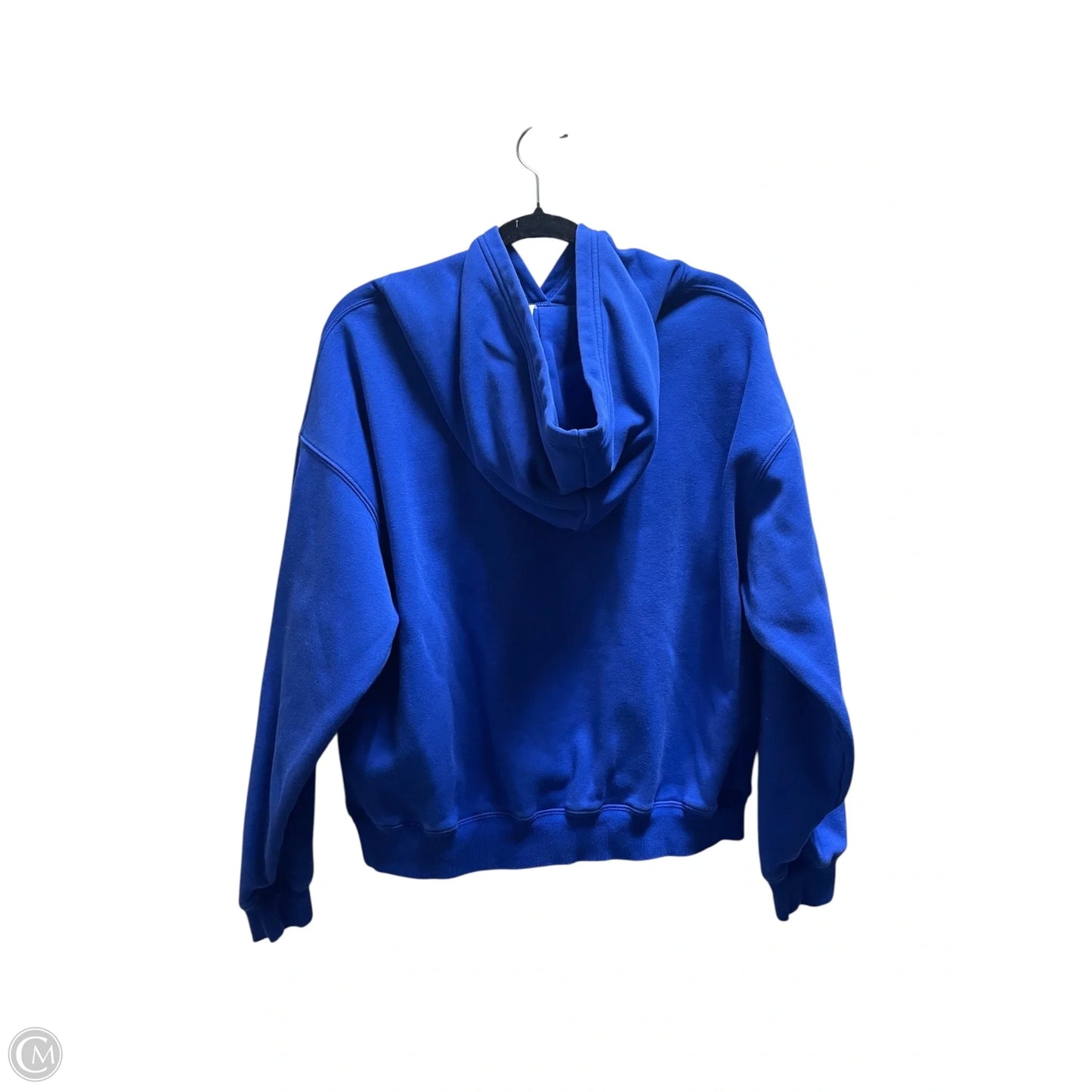 Sweatshirt Hoodie By Fabletics In Blue, Size: L