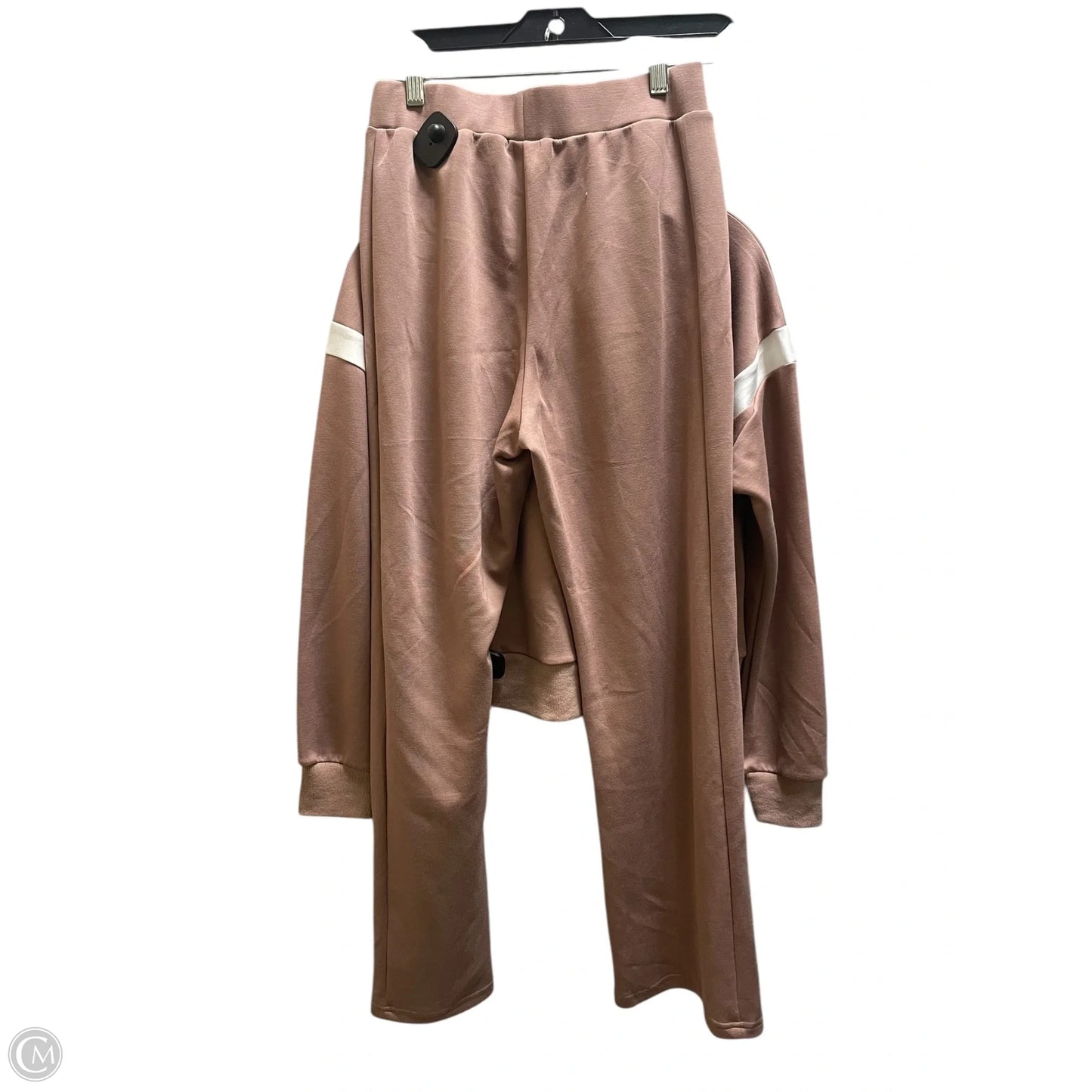 Athletic Pants 2pc By Clothes Mentor In Brown, Size: S