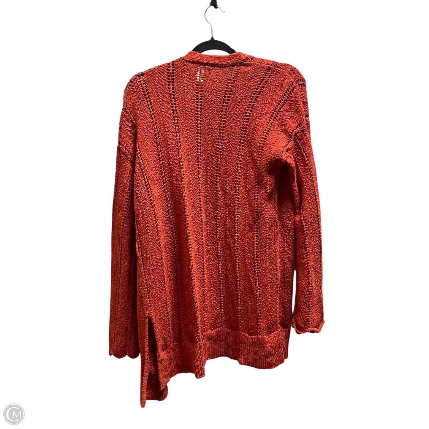 Cardigan By Anthropologie In Orange, Size: M