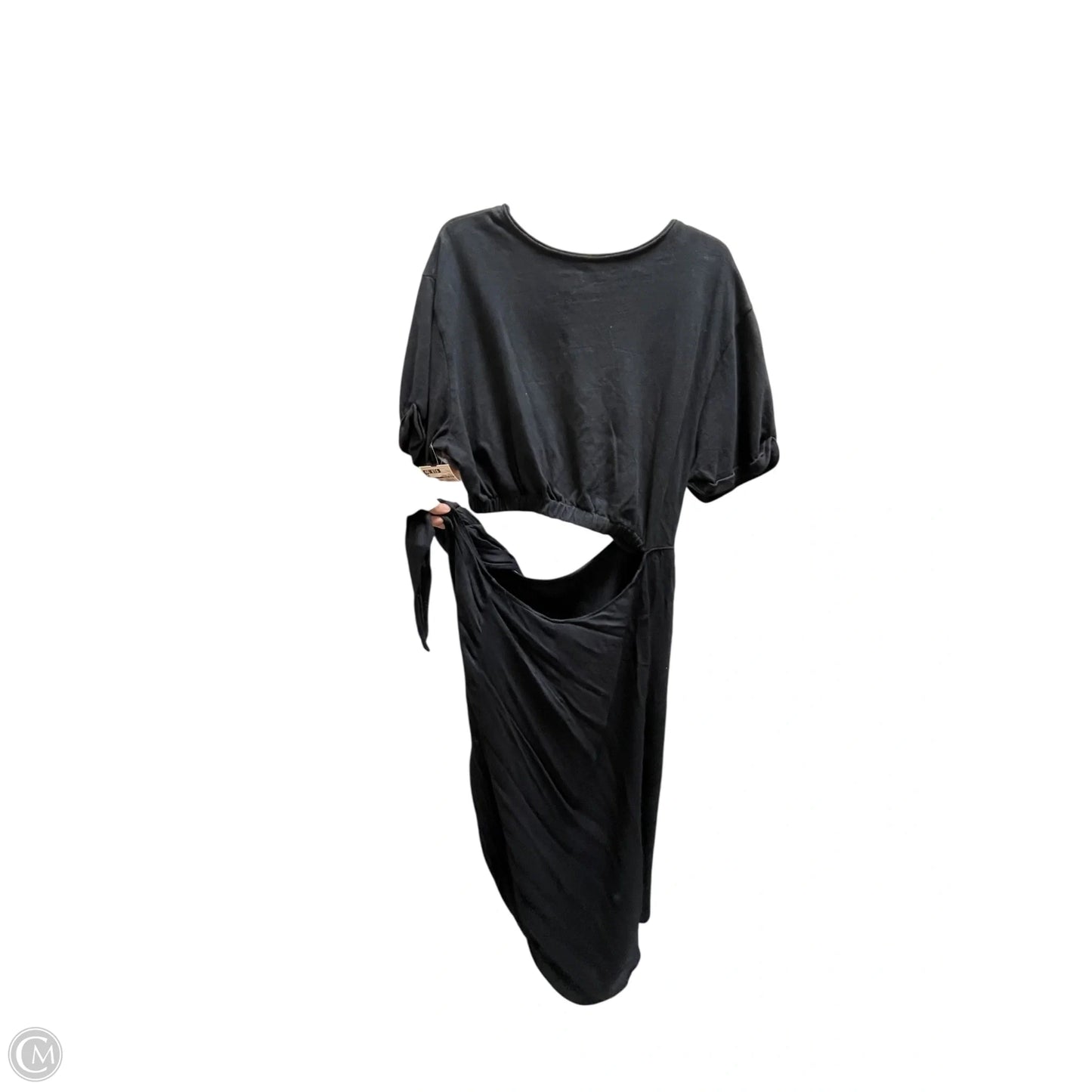 Dress Casual Maxi By Free People In Black, Size: L