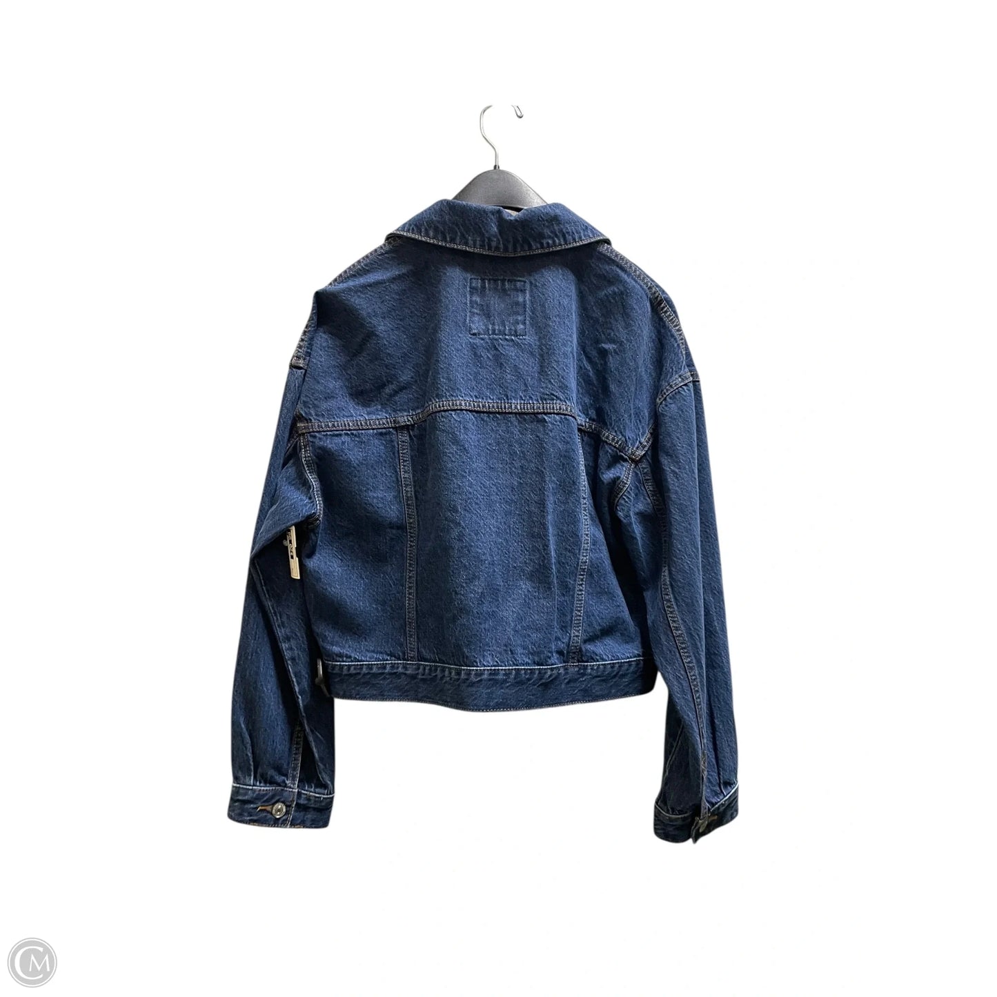 Jacket Denim By Abercrombie And Fitch In Blue, Size: M
