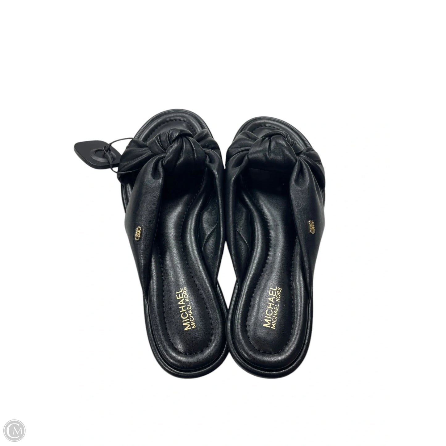 Sandals Designer By Michael Kors In Black, Size: 9.5