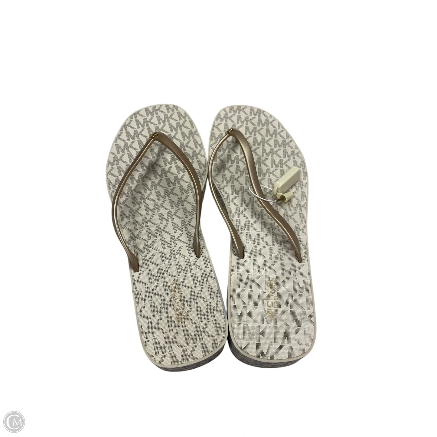 Sandals Designer By Michael Kors In Cream, Size: 10