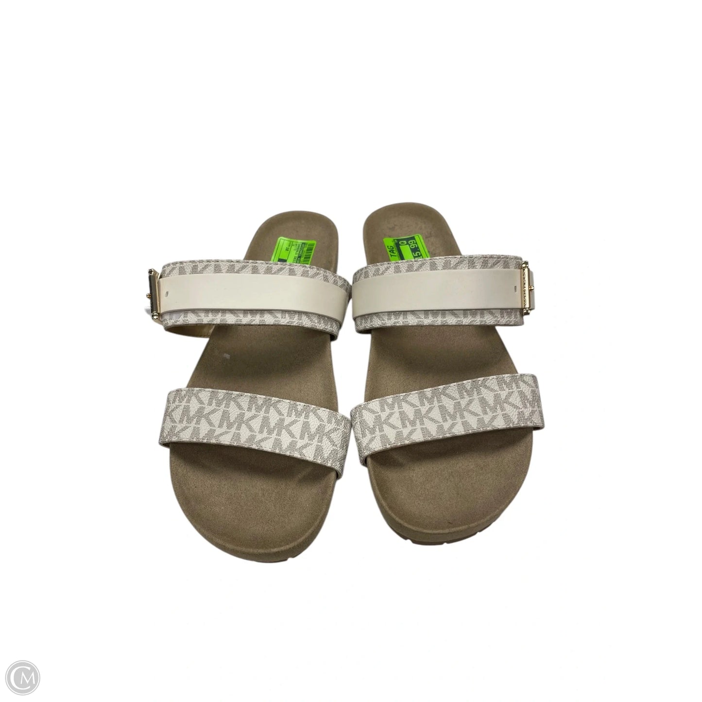 Sandals Designer By Michael Kors In White, Size: 10
