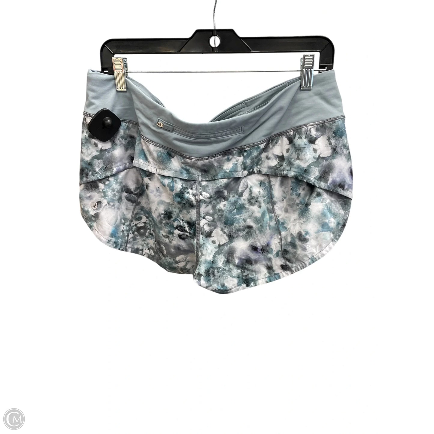Athletic Shorts By Lululemon In Blue, Size: 10