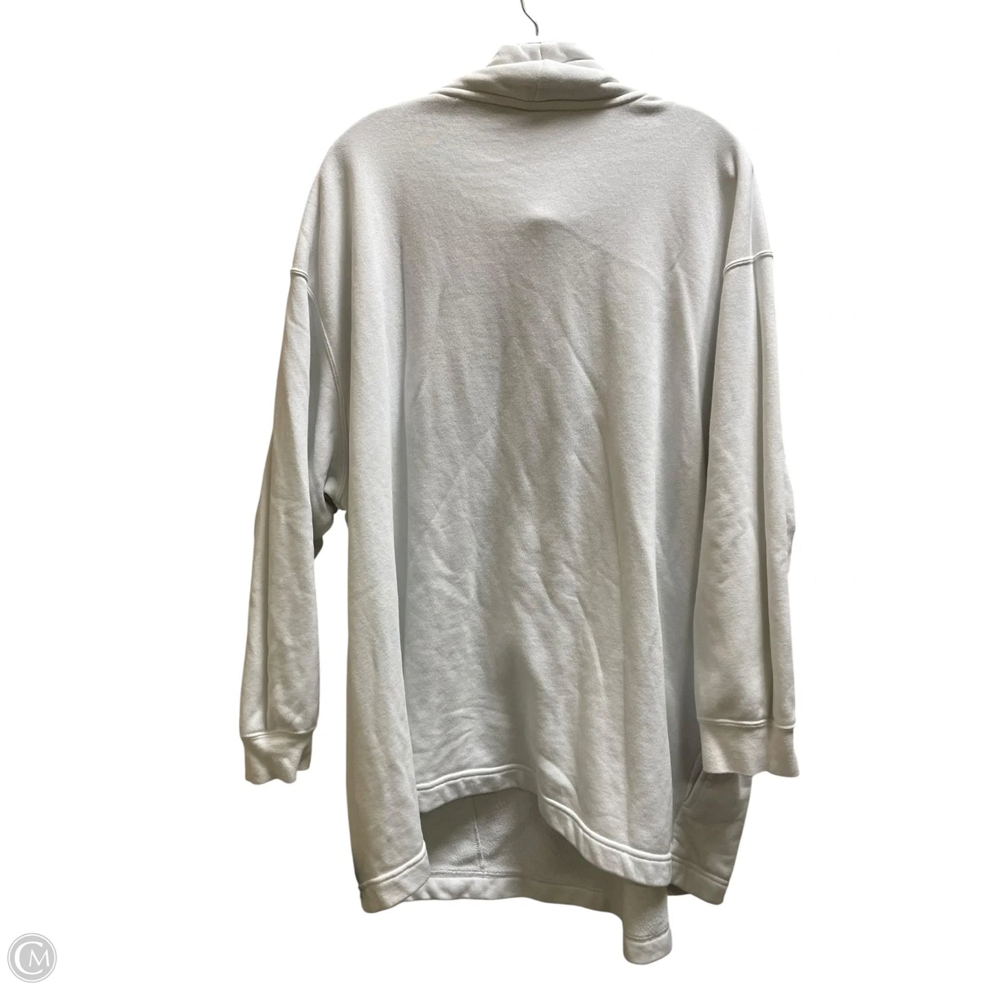 Sweatshirt Collar By Nike Apparel In White, Size: 2x