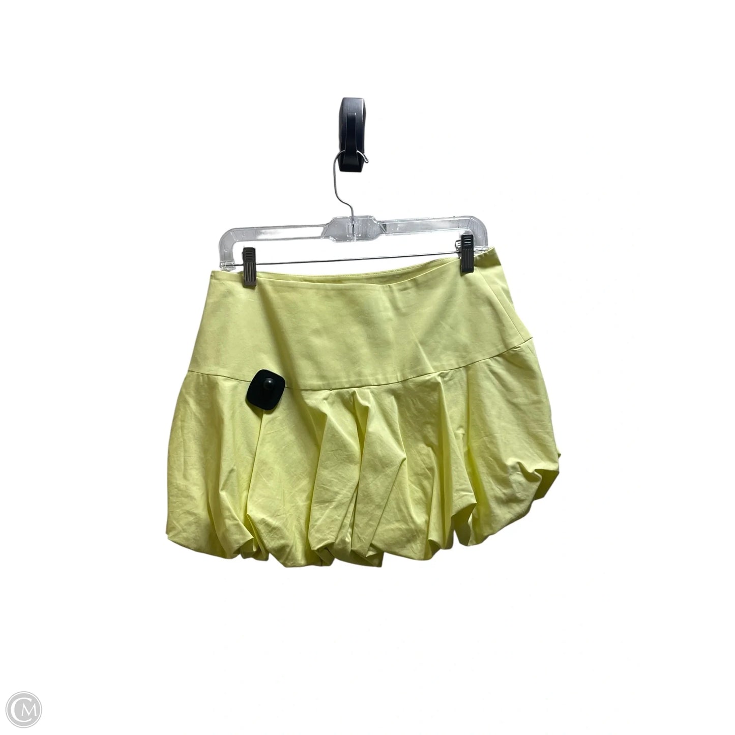 Skirt Midi By Zara In Yellow, Size: M
