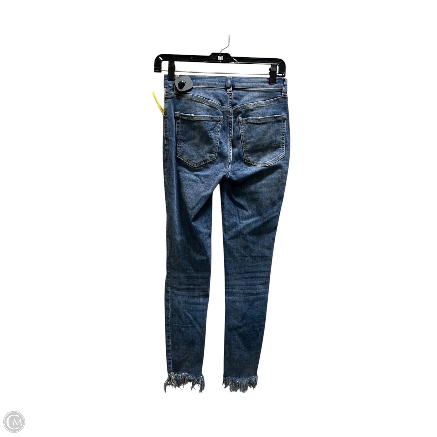 Jeans Straight By Free People In Blue Denim, Size: 0