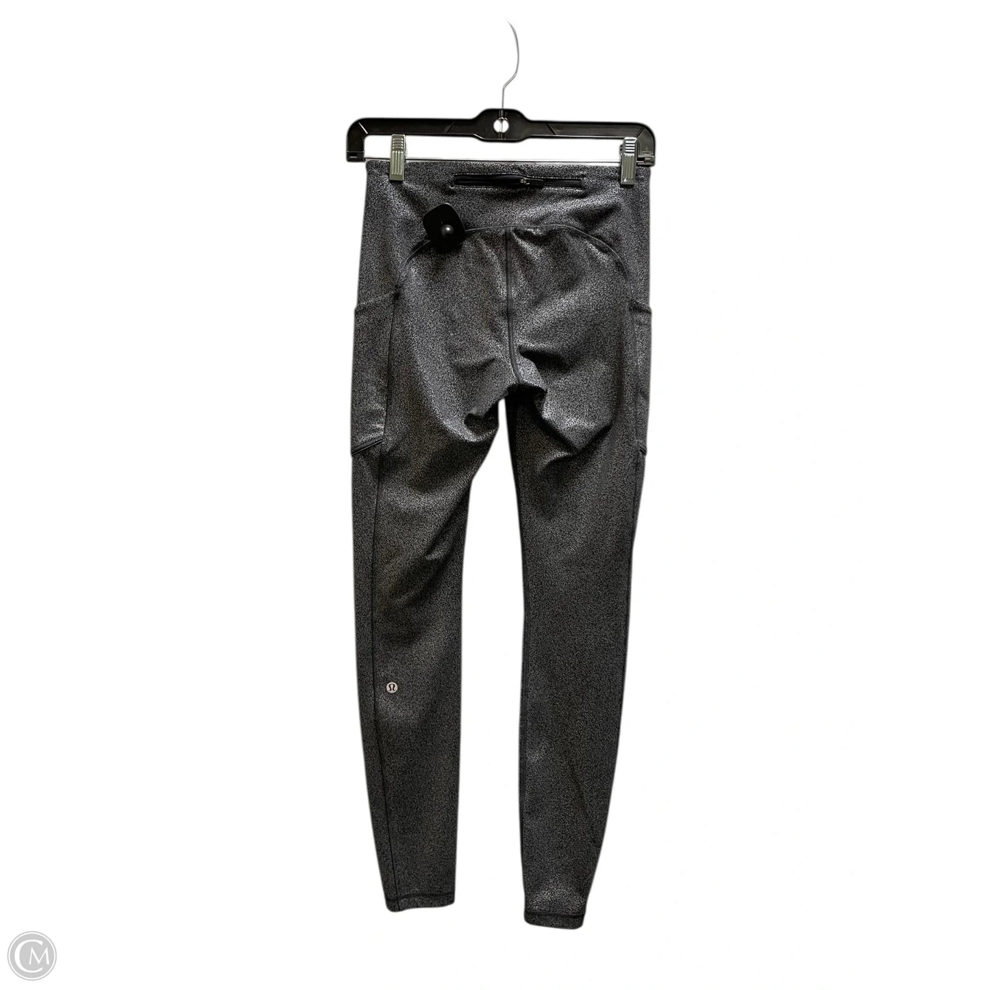 Athletic Leggings By Lululemon In Grey, Size: 4