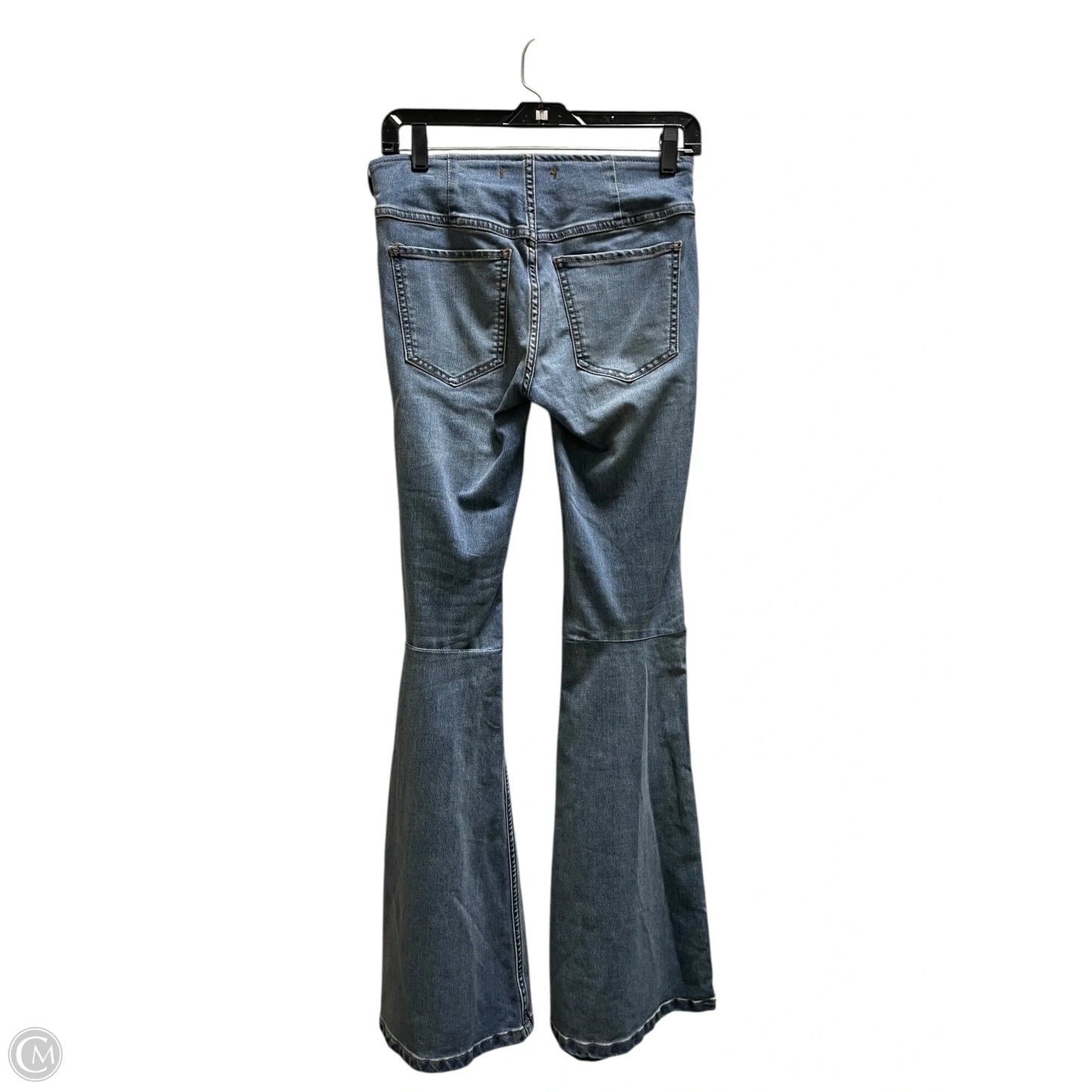 Jeans Boot Cut By Free People In Blue Denim, Size: 0