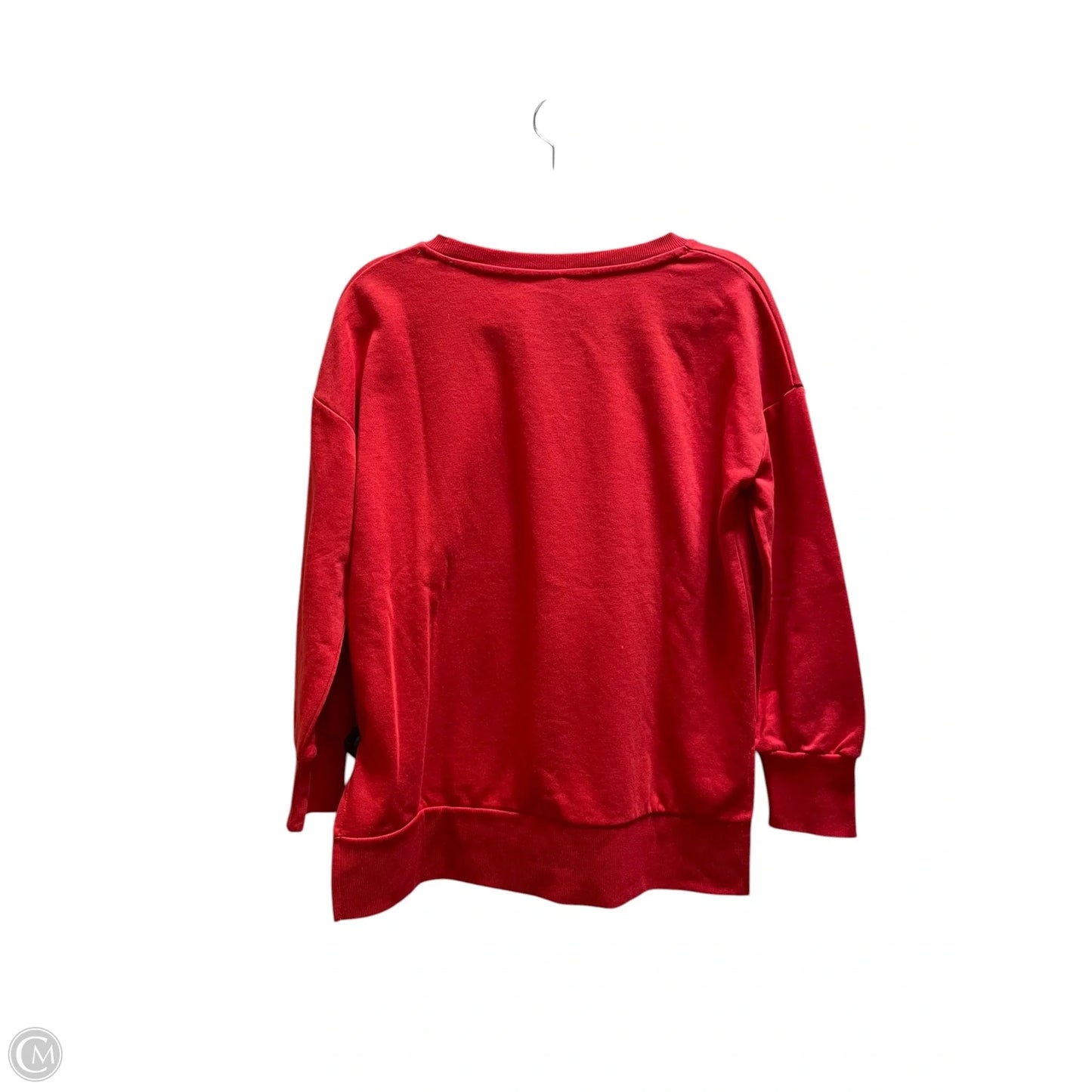 Sweatshirt Crewneck By Clothes Mentor In Red, Size: S