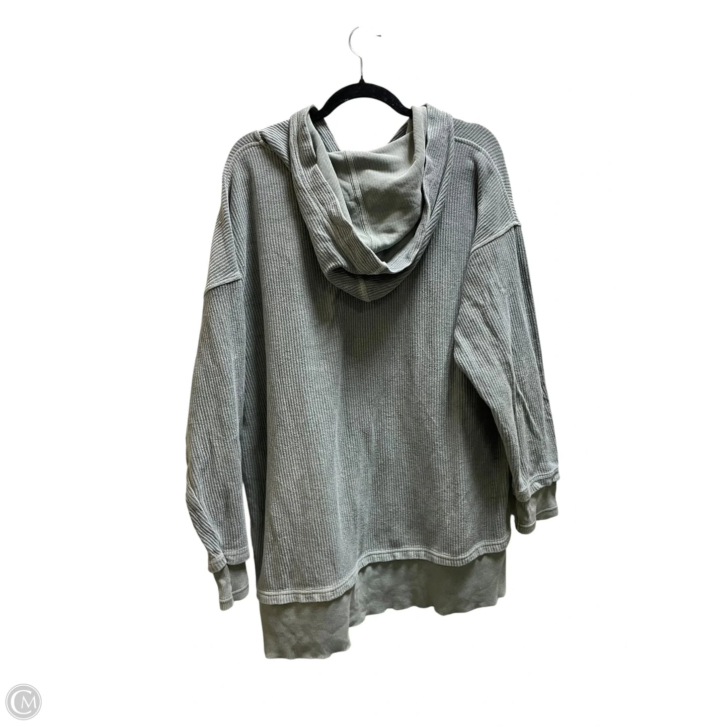 Sweatshirt Hoodie By Aerie In Green, Size: M