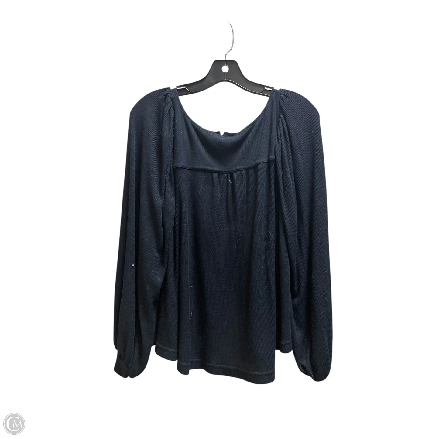 Top Long Sleeve By Free People In Black, Size: Xs
