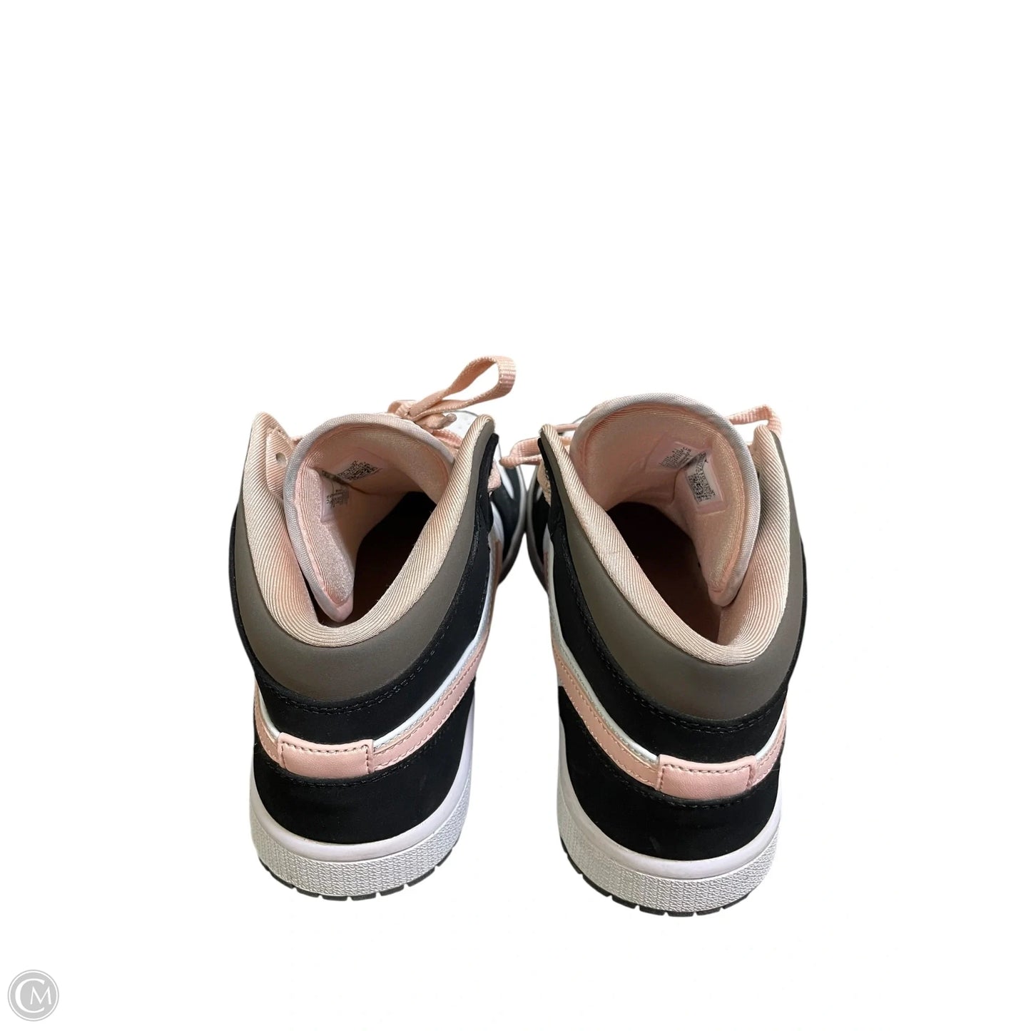 Shoes Sneakers By Nike In Black & Pink, Size: 5.5