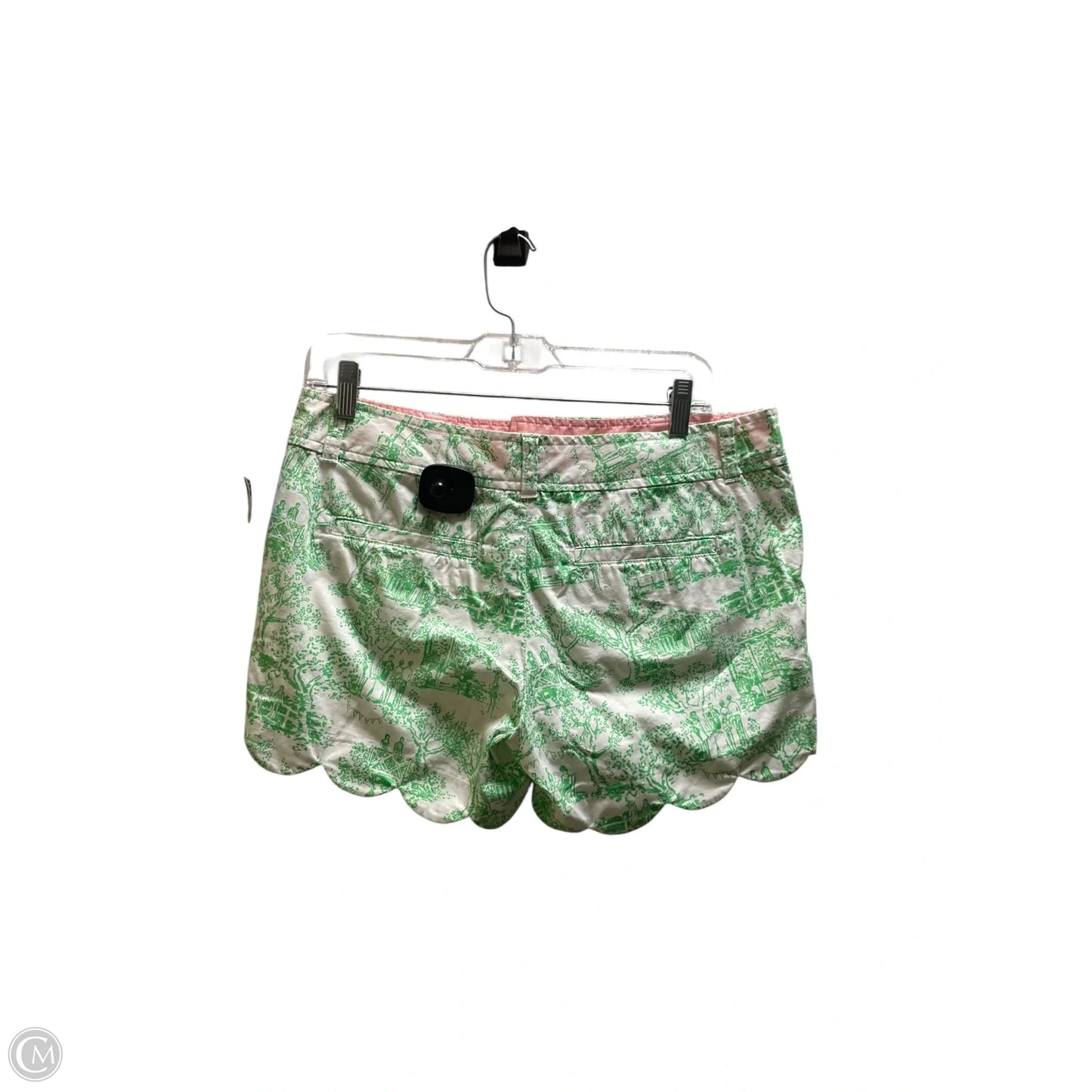 Shorts Designer By Lilly Pulitzer In Green, Size: 4