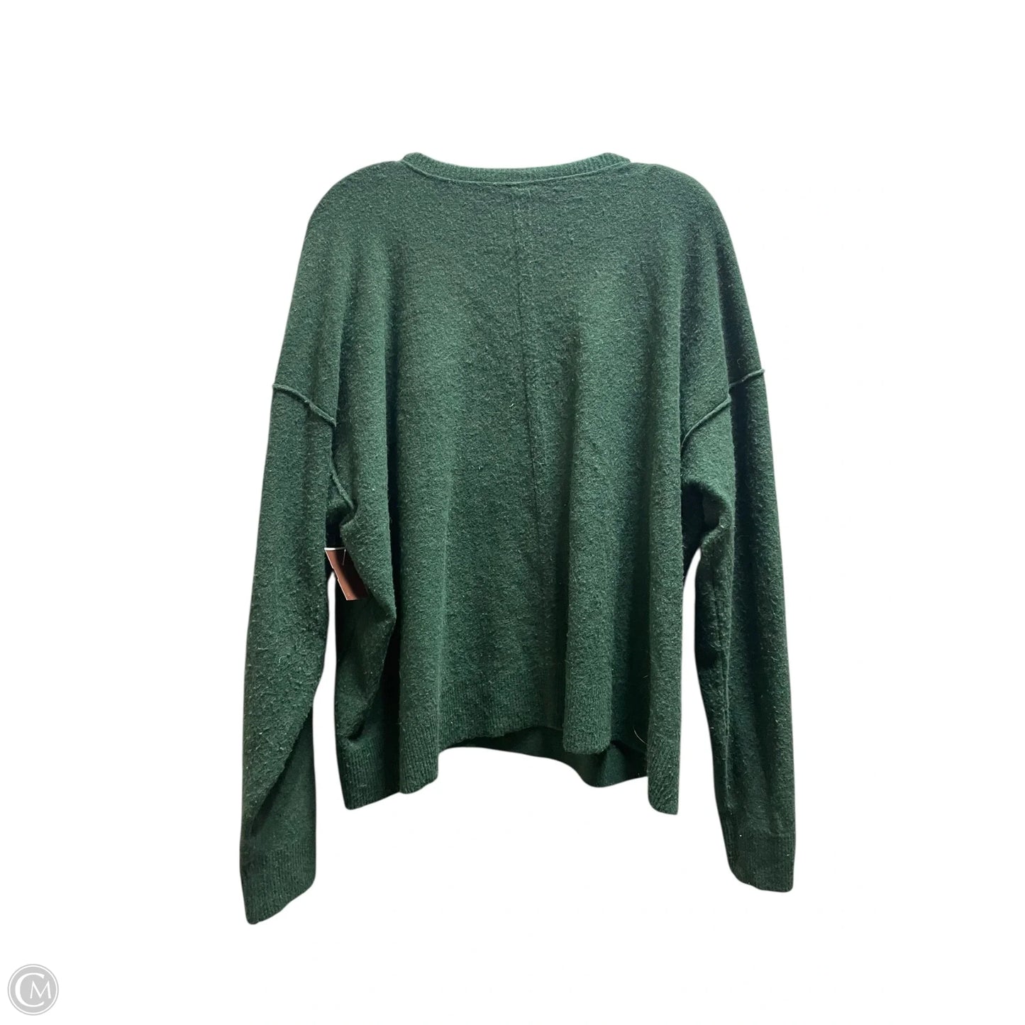 Sweatshirt Crewneck By Free People In Green, Size: M