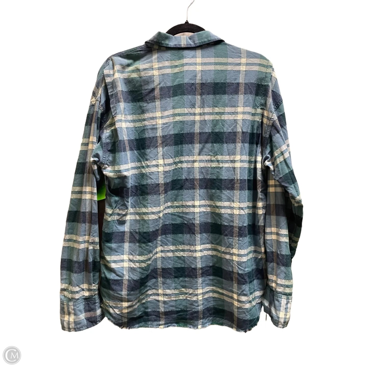 Top Long Sleeve By Free People In Blue, Size: S