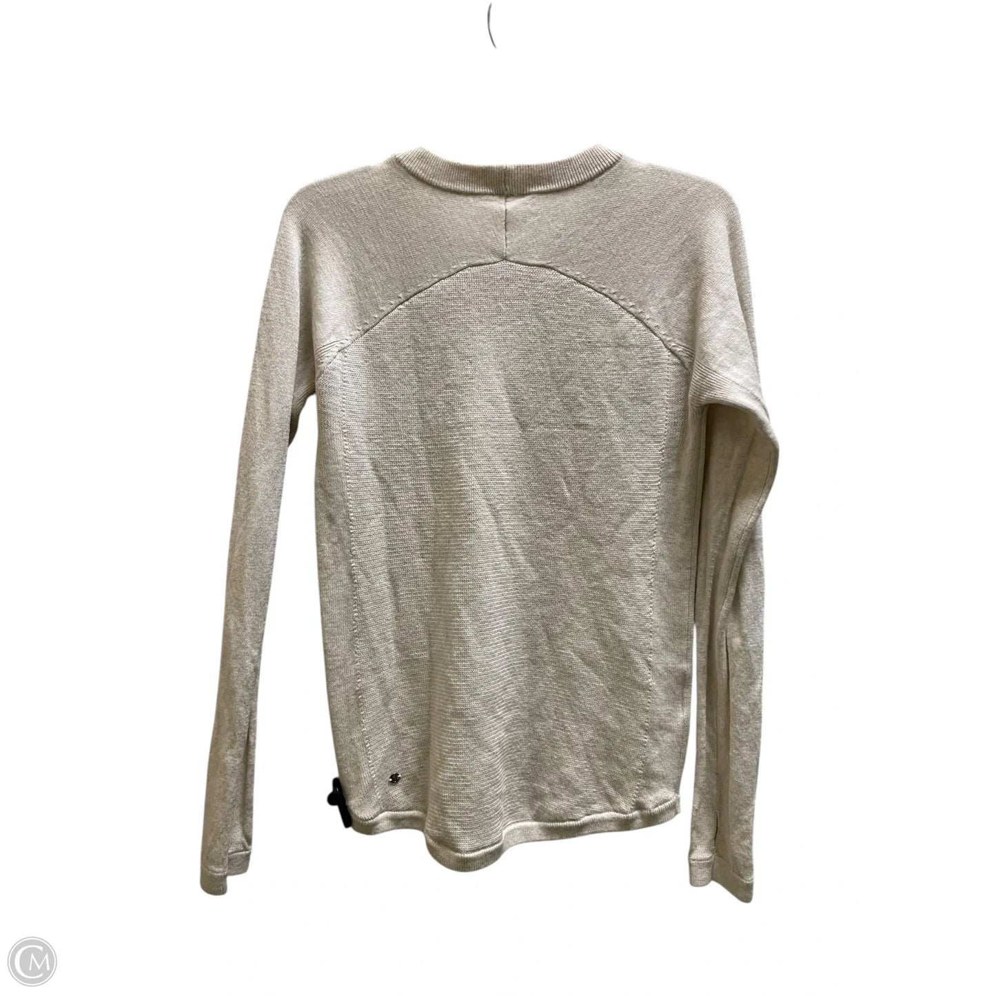 Athletic Sweatshirt Crewneck By Lululemon In Tan, Size: 6