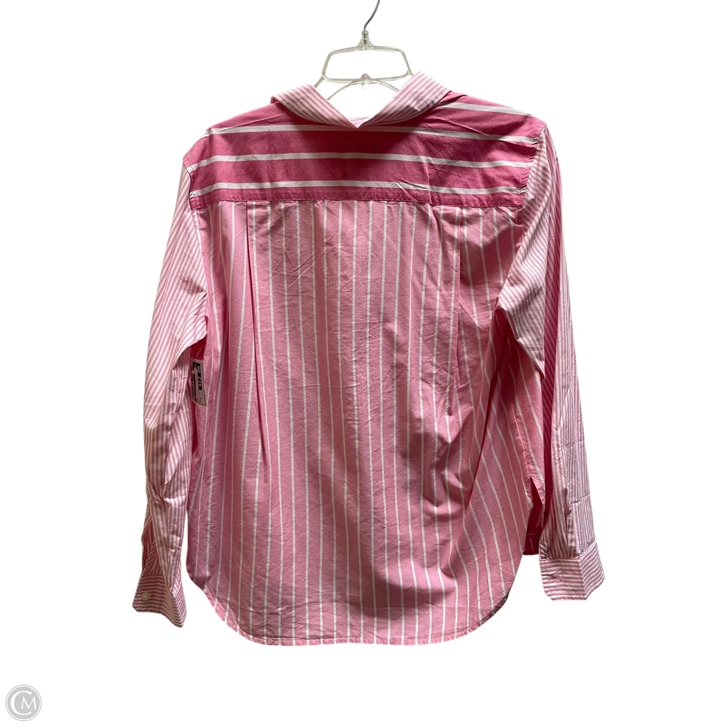 Top Long Sleeve By Loft In Pink, Size: M