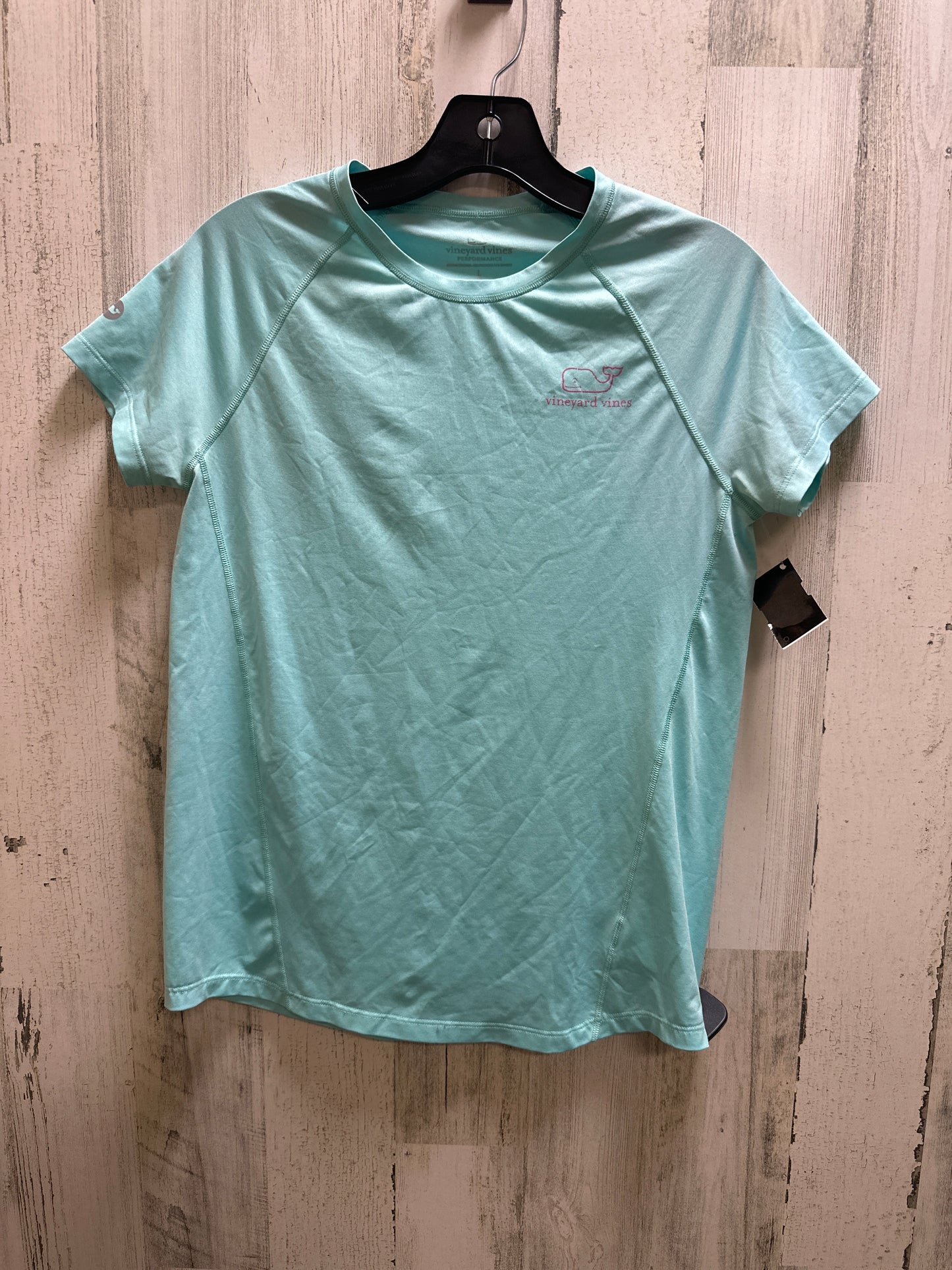 Blue Athletic Top Short Sleeve Vineyard Vines, Size L