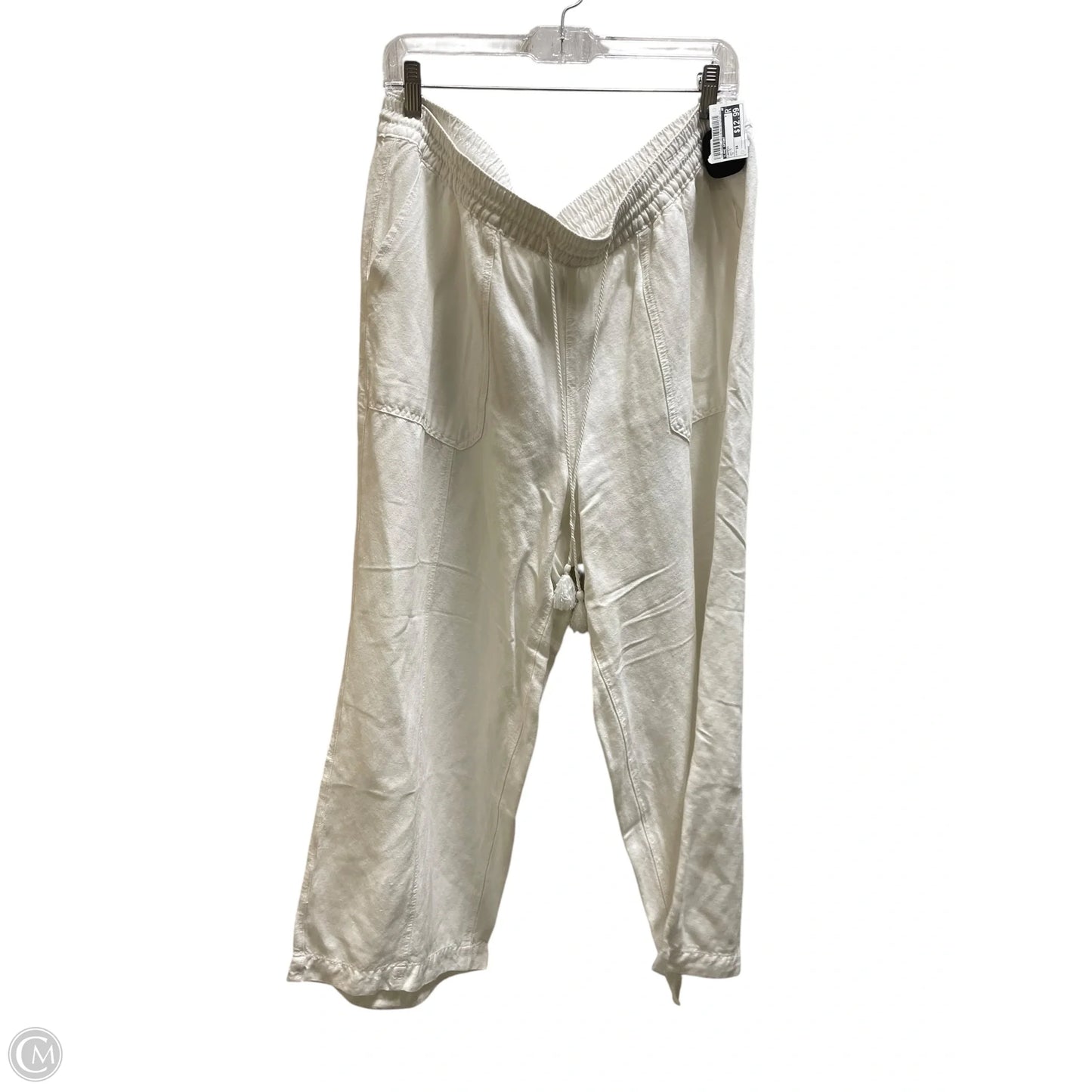 Capris By Lane Bryant In White, Size: 18
