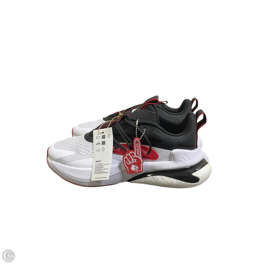 Shoes Athletic By Adidas In White, Size: 8